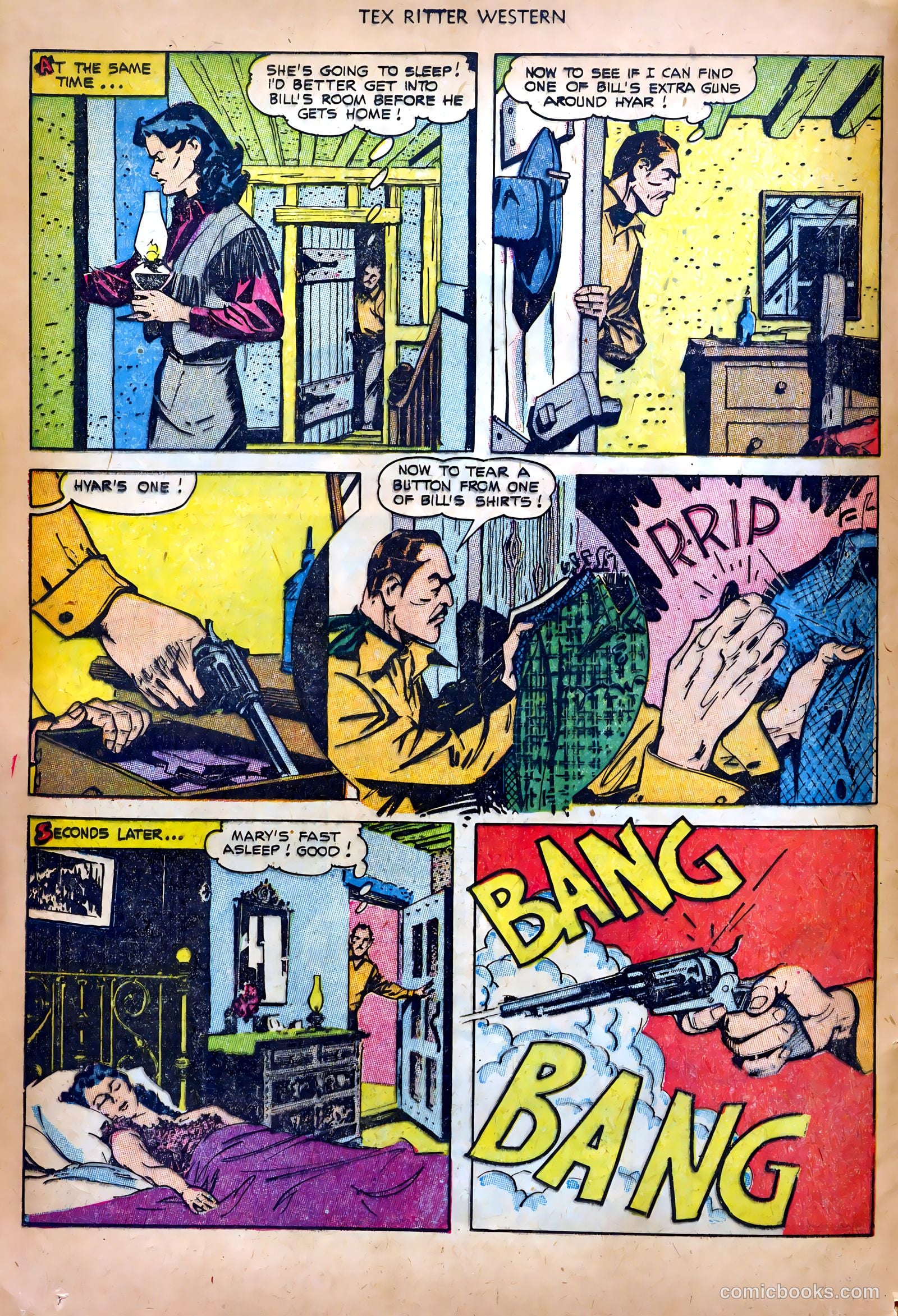 Tex Ritter Western #18 (1953) — page 12 of 36