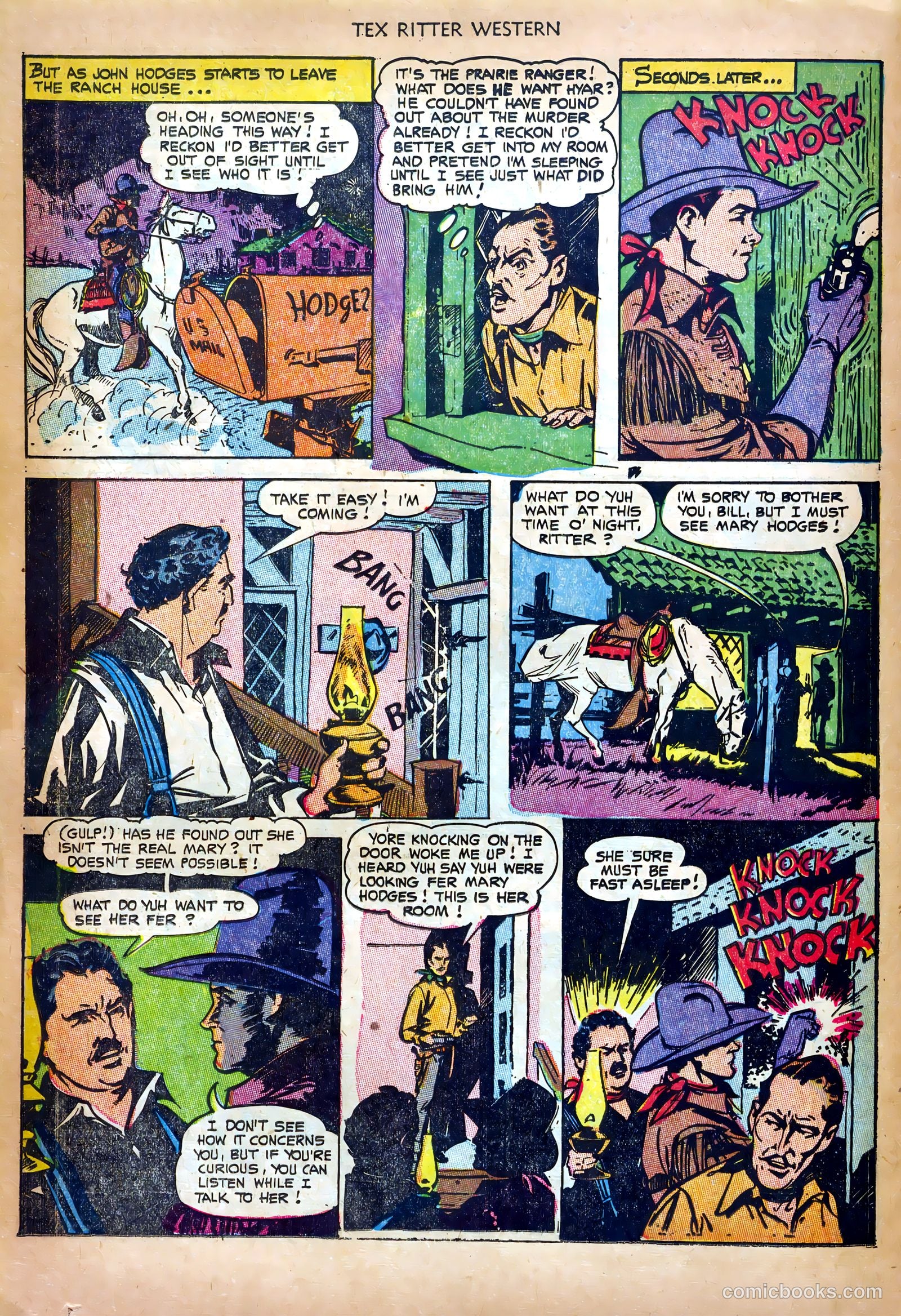 Tex Ritter Western #18 (1953) — page 14 of 36