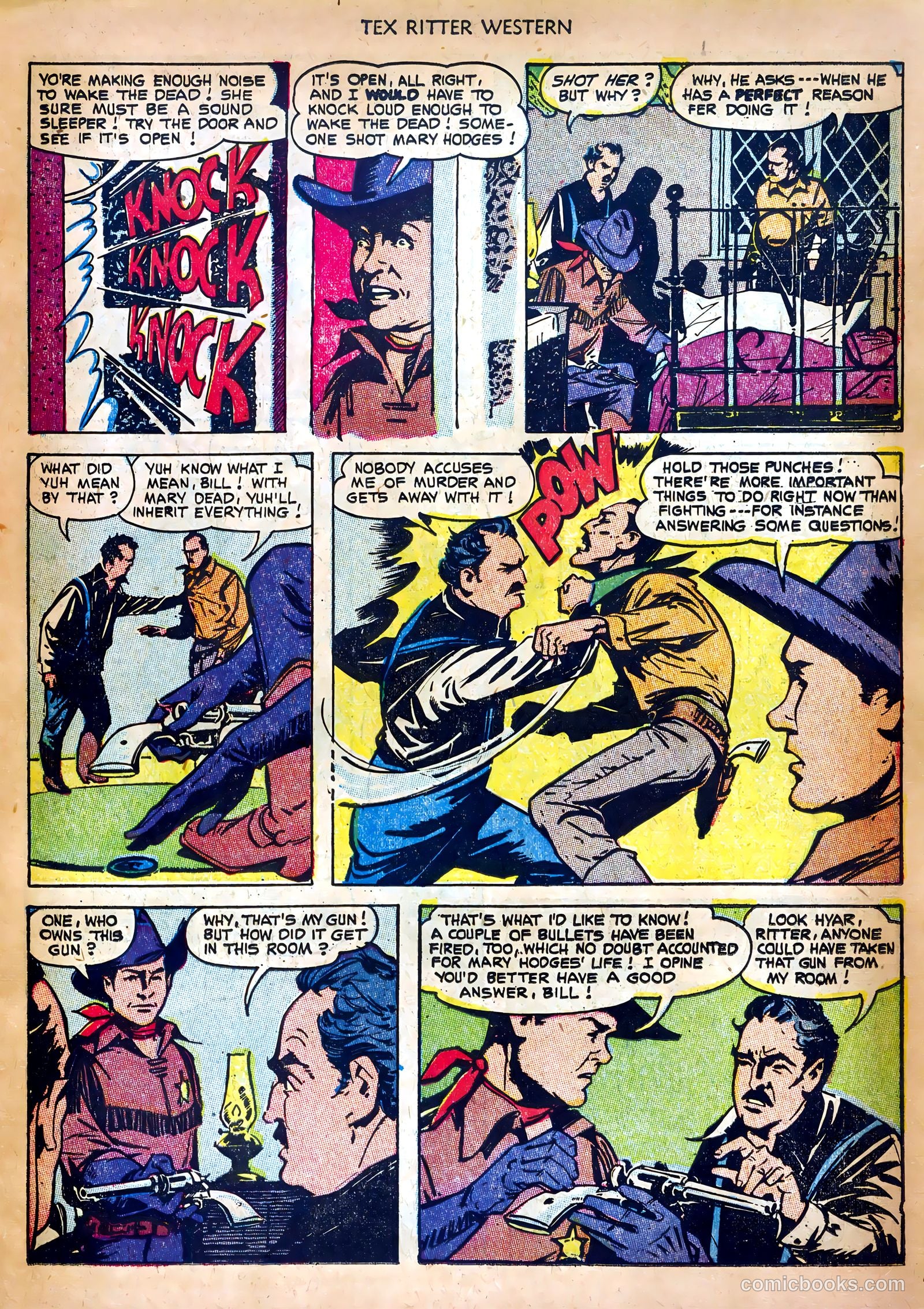 Tex Ritter Western #18 (1953) — page 15 of 36