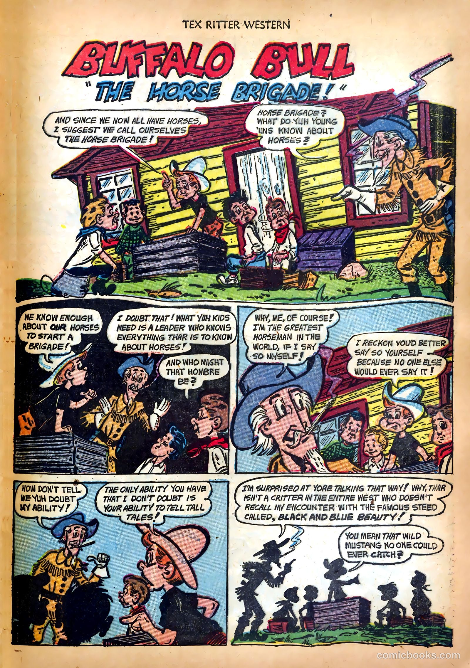 Tex Ritter Western #18 (1953) — page 29 of 36