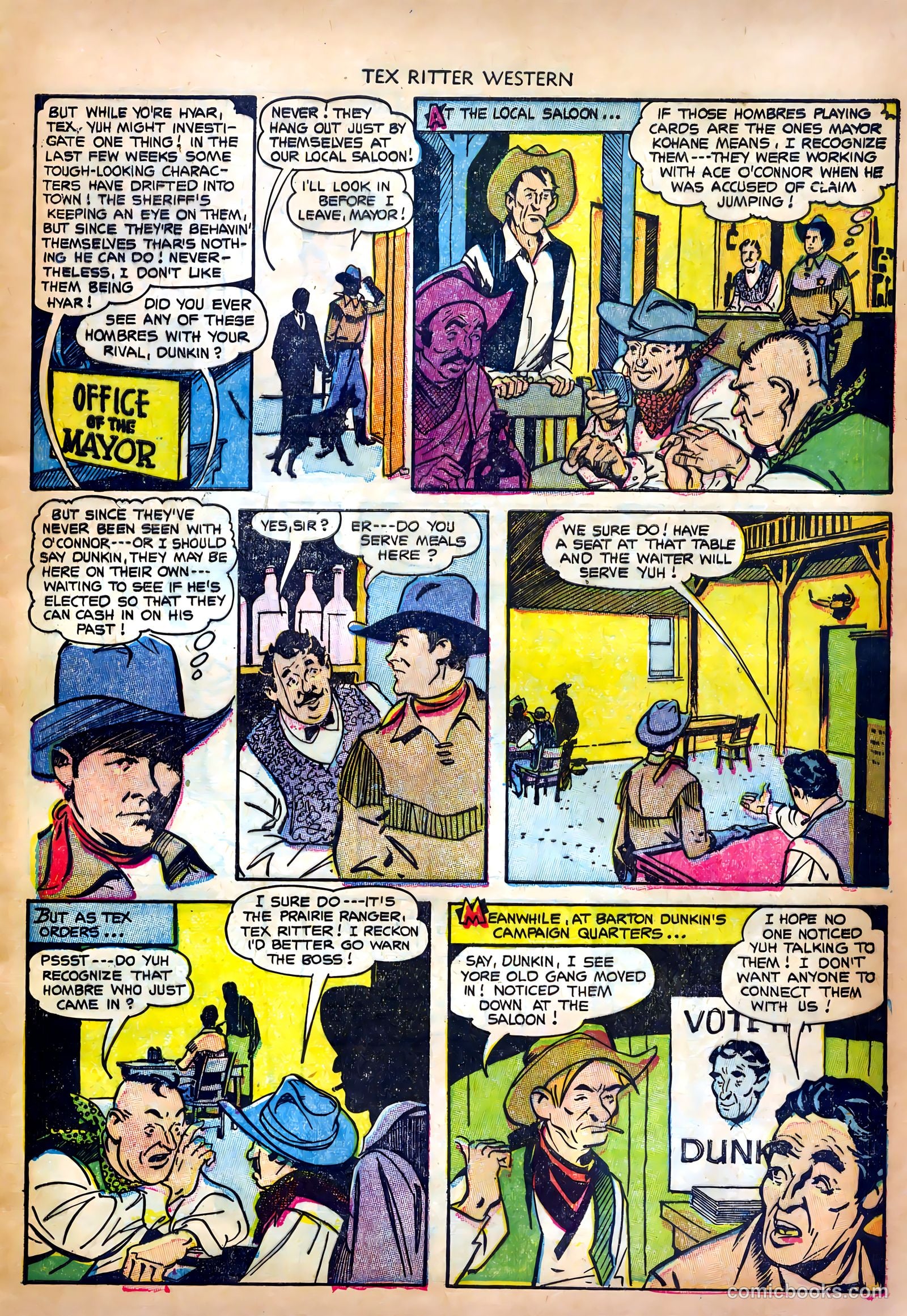 Tex Ritter Western #19 (1953) — page 5 of 36