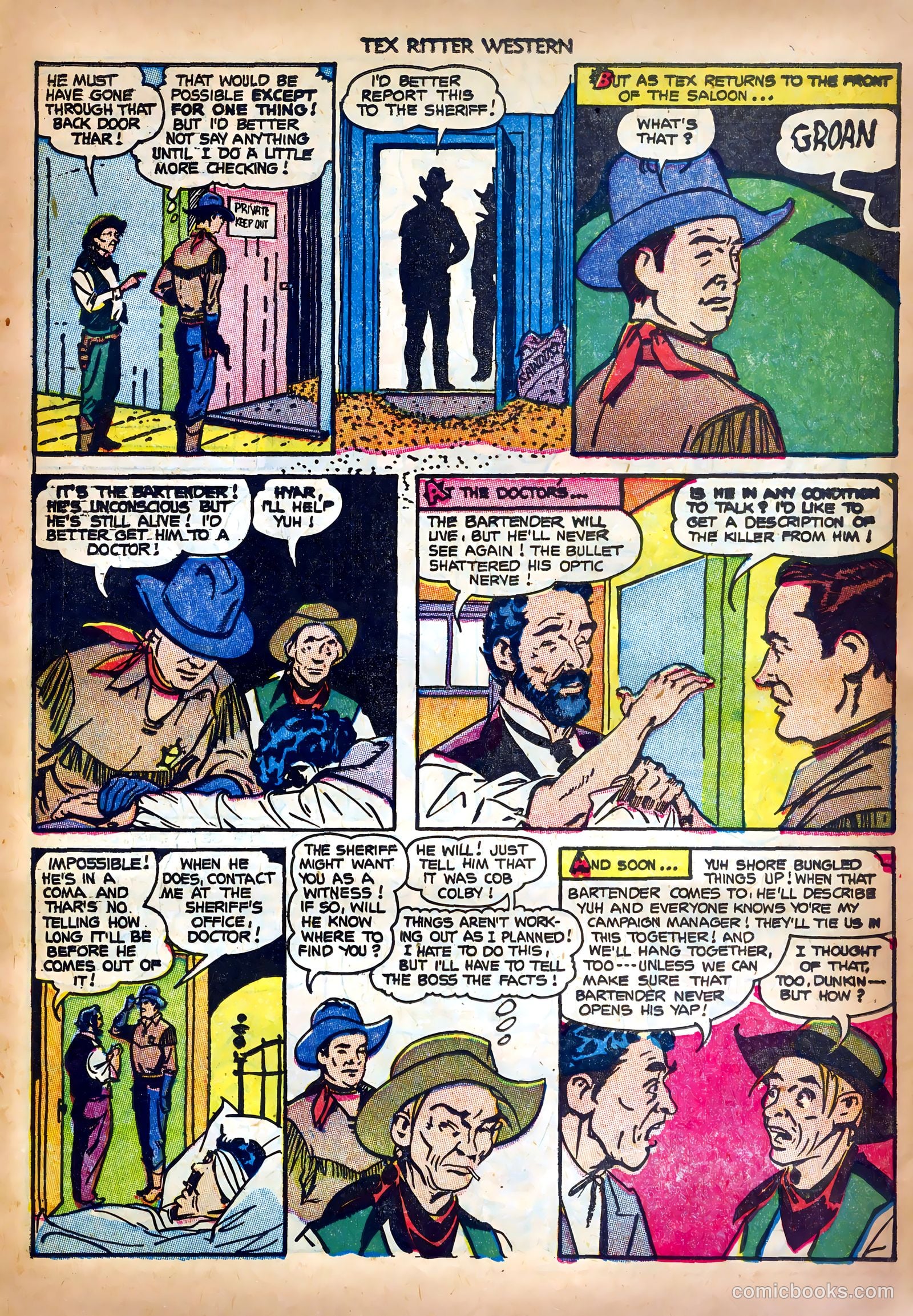 Tex Ritter Western #19 (1953) — page 11 of 36