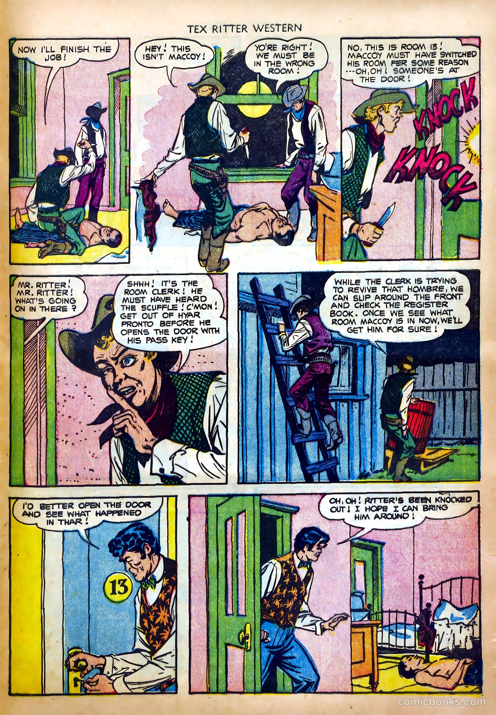 Tex Ritter Western #19 (1953) — page 29 of 36