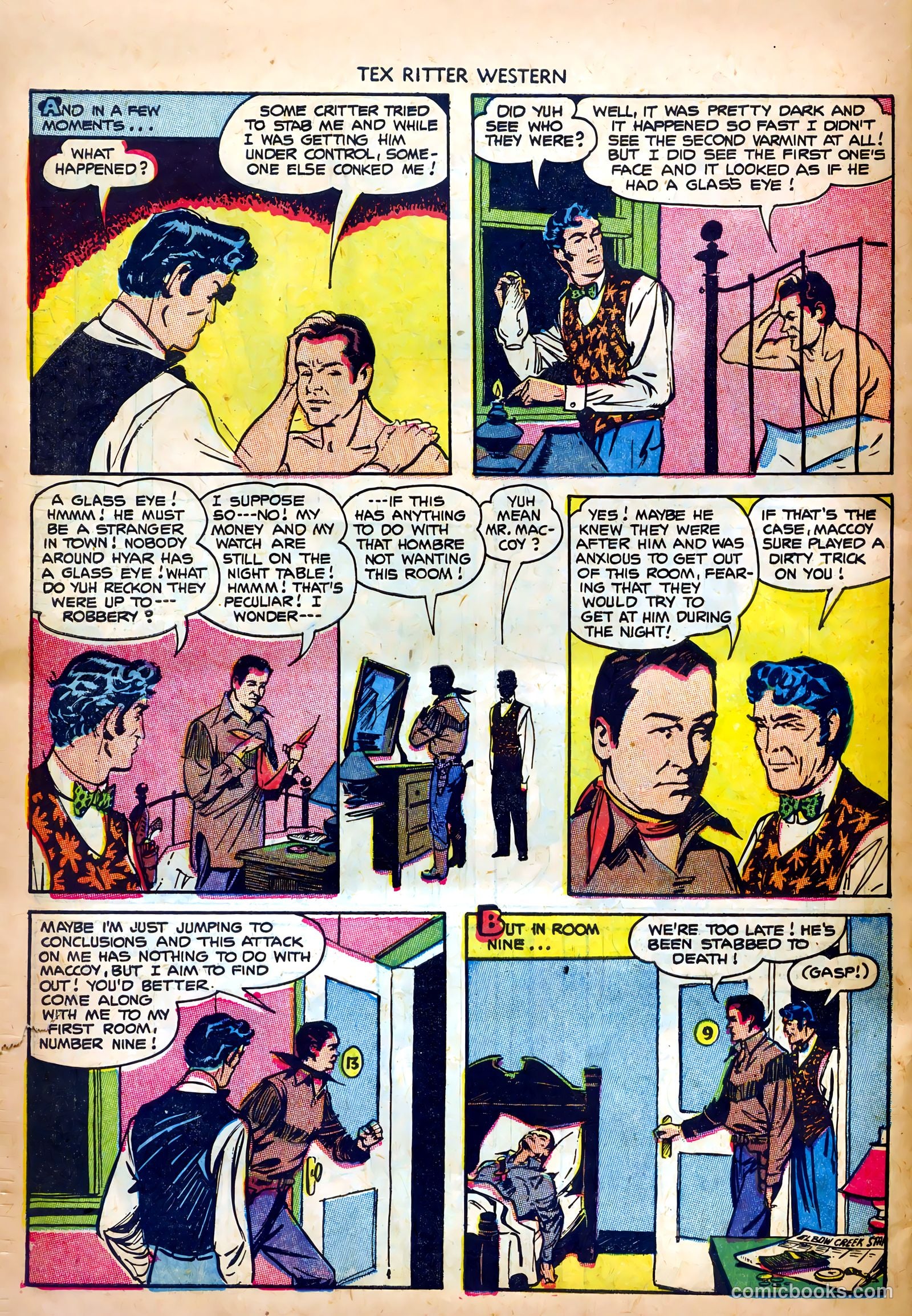Tex Ritter Western #19 (1953) — page 30 of 36