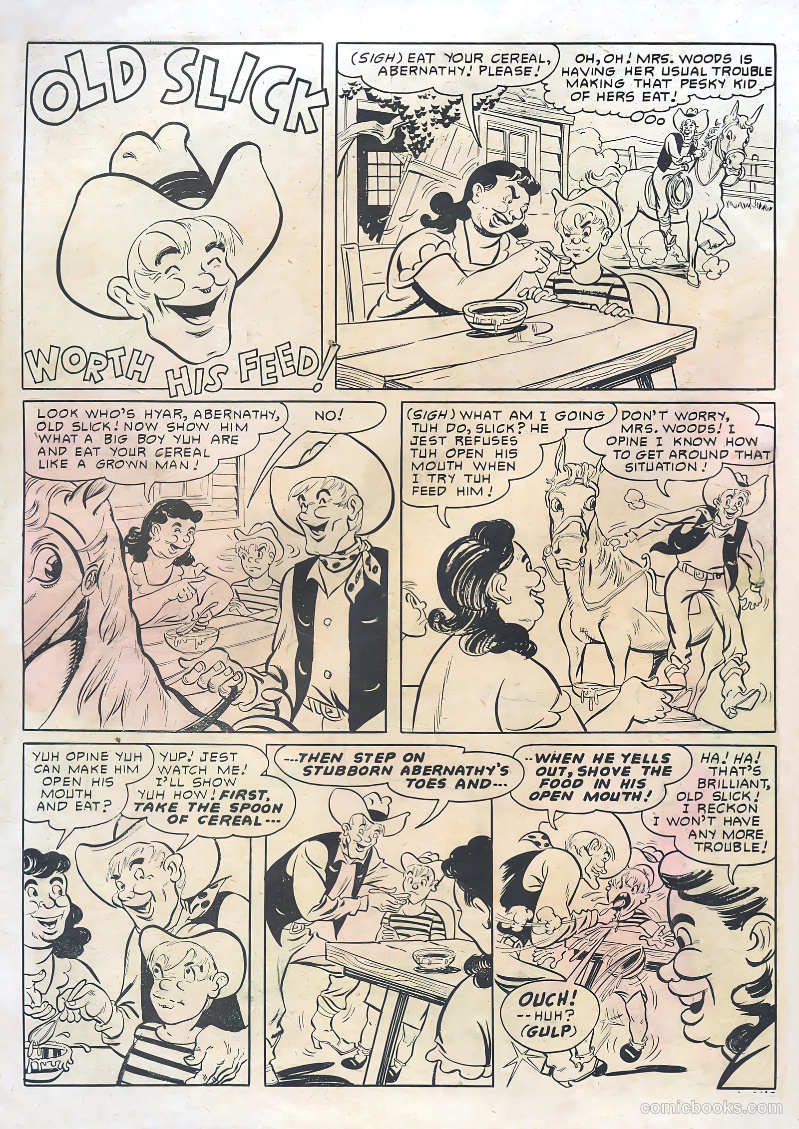 Tex Ritter Western #2 (1950) — page 2 of 36