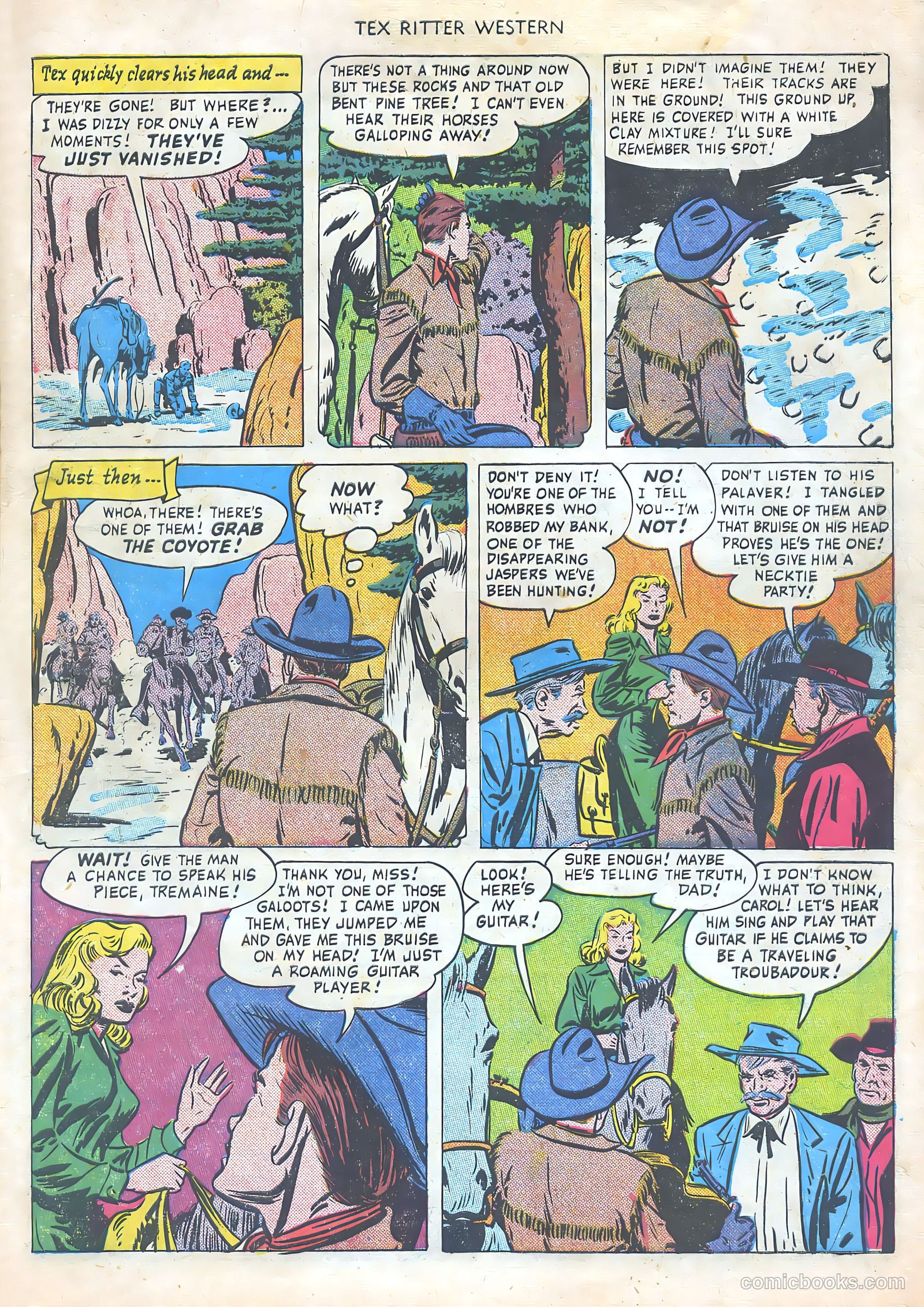 Tex Ritter Western #2 (1950) — page 5 of 36