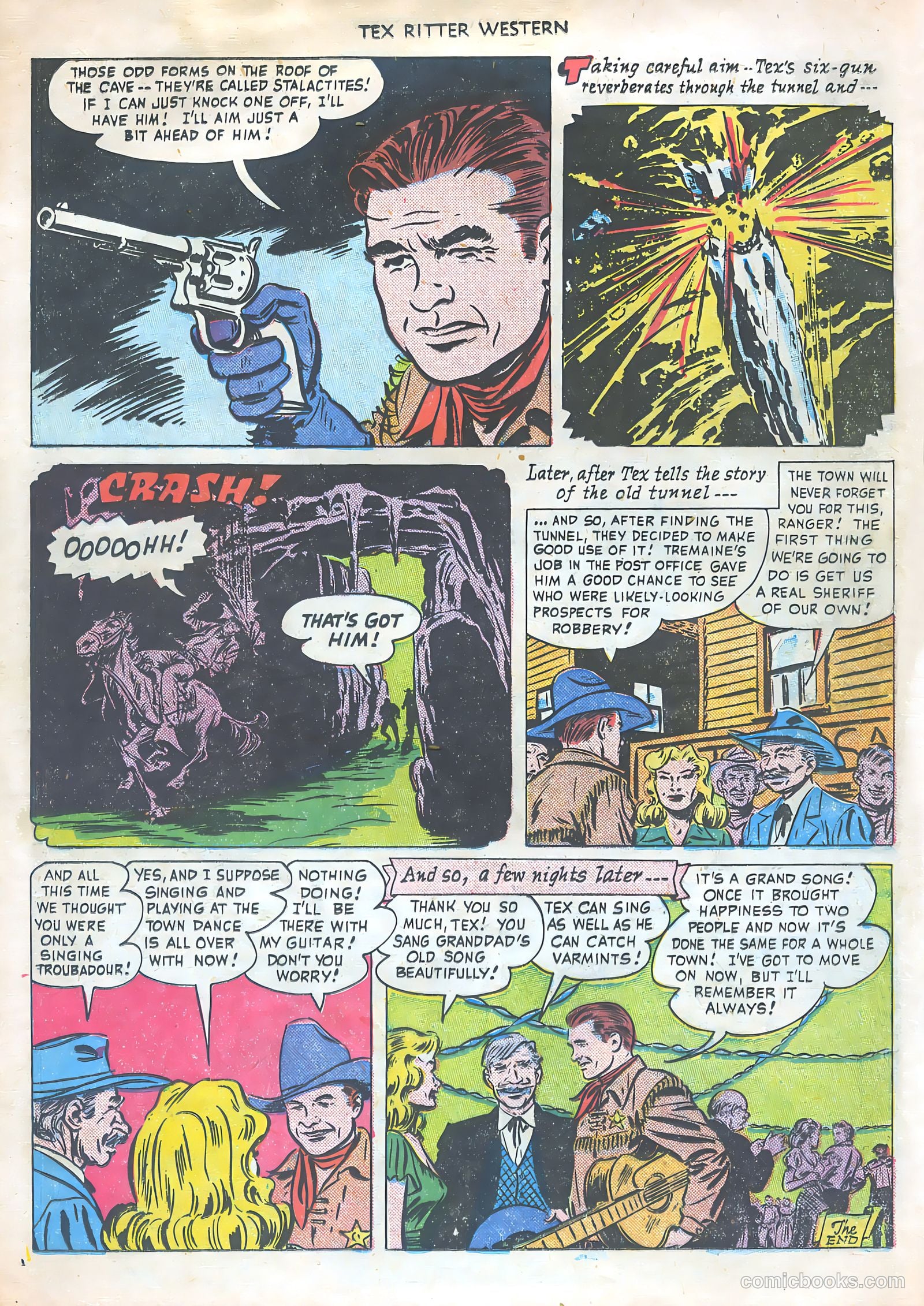 Tex Ritter Western #2 (1950) — page 12 of 36
