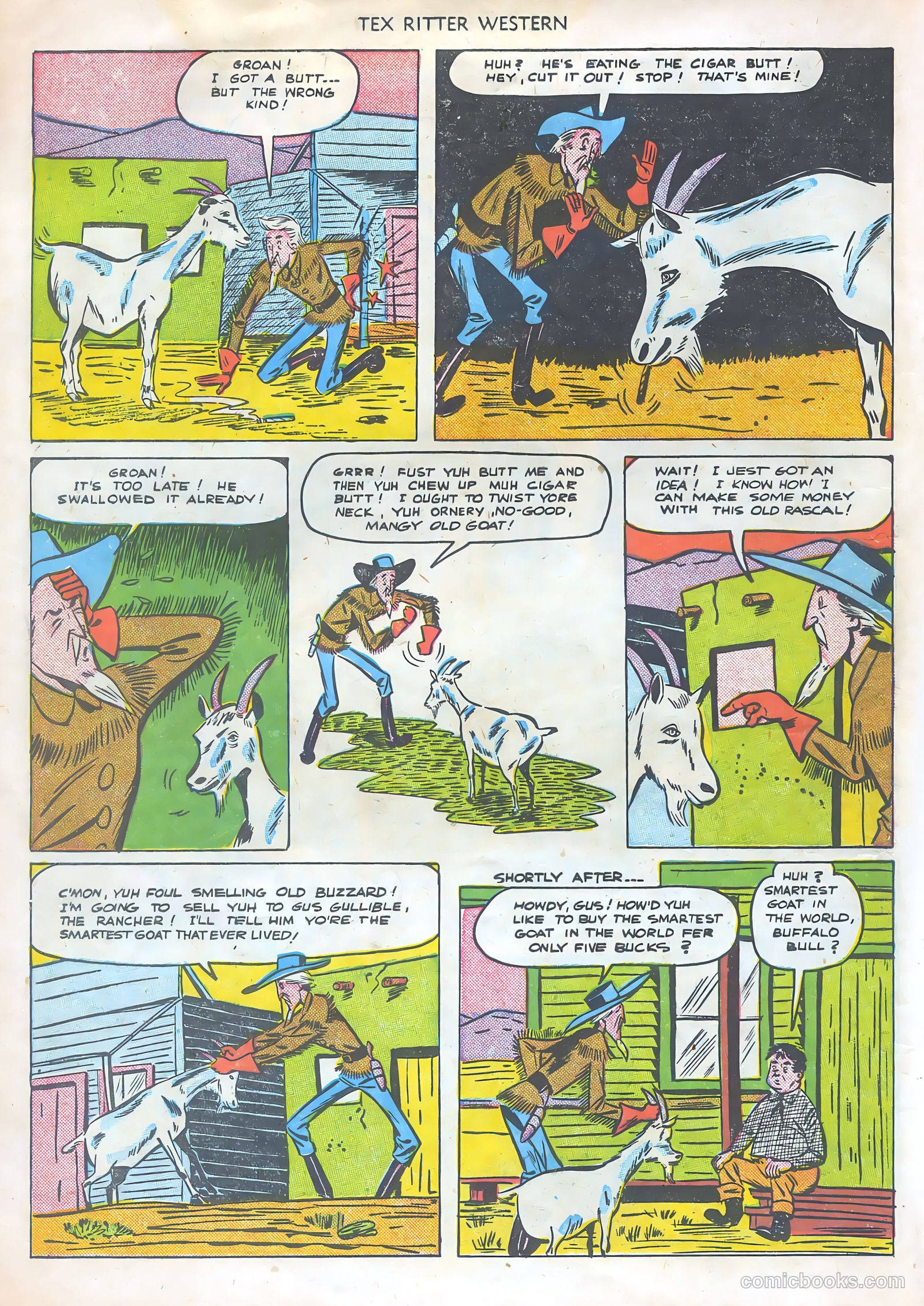 Tex Ritter Western #2 (1950) — page 14 of 36