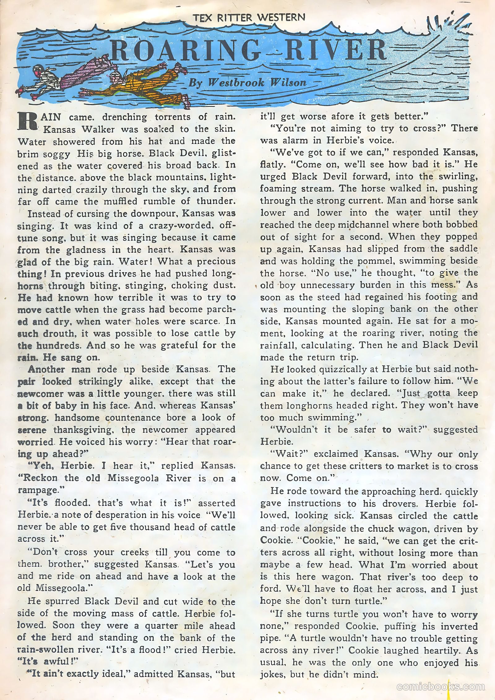 Tex Ritter Western #2 (1950) — page 26 of 36