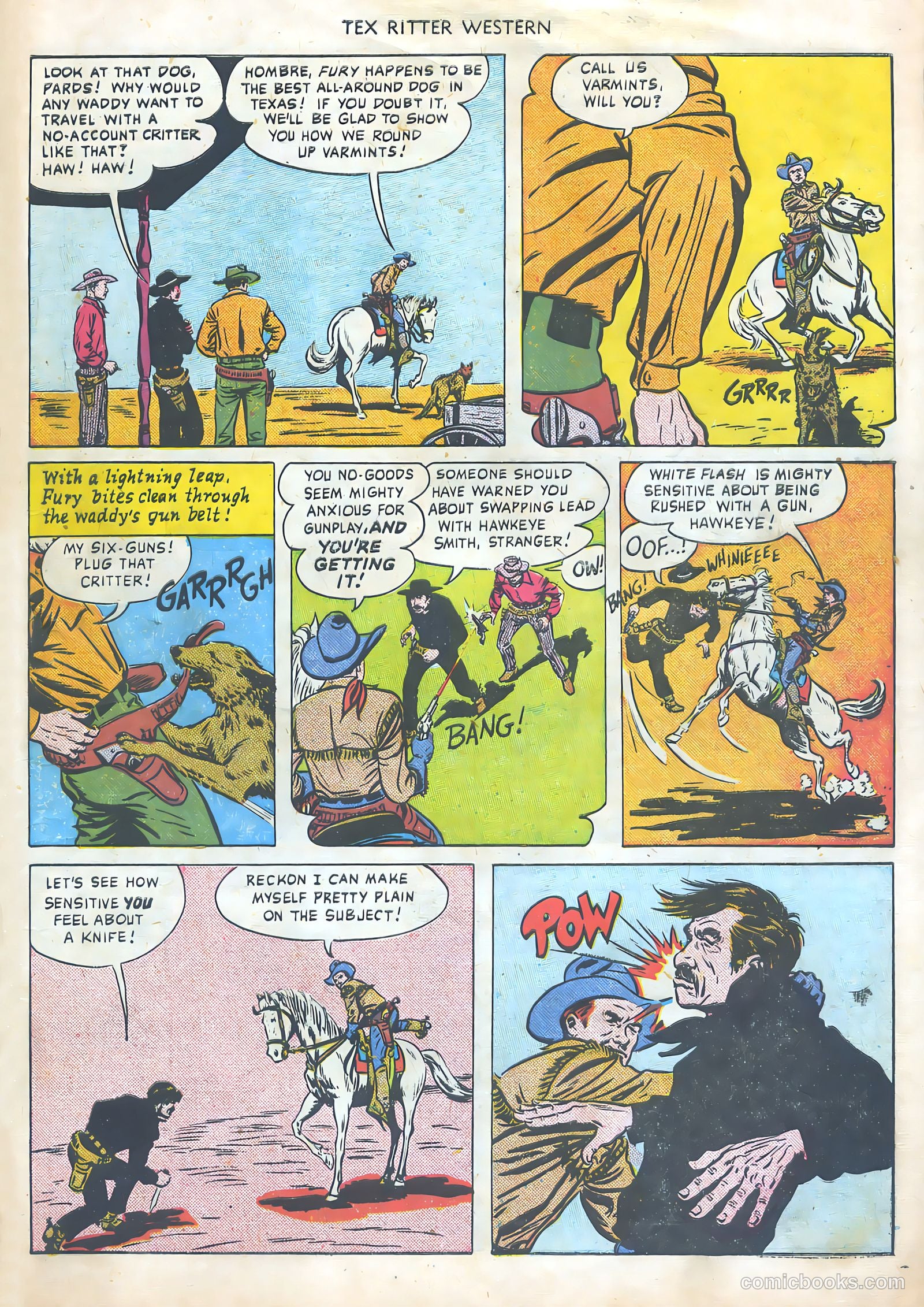 Tex Ritter Western #2 (1950) — page 29 of 36