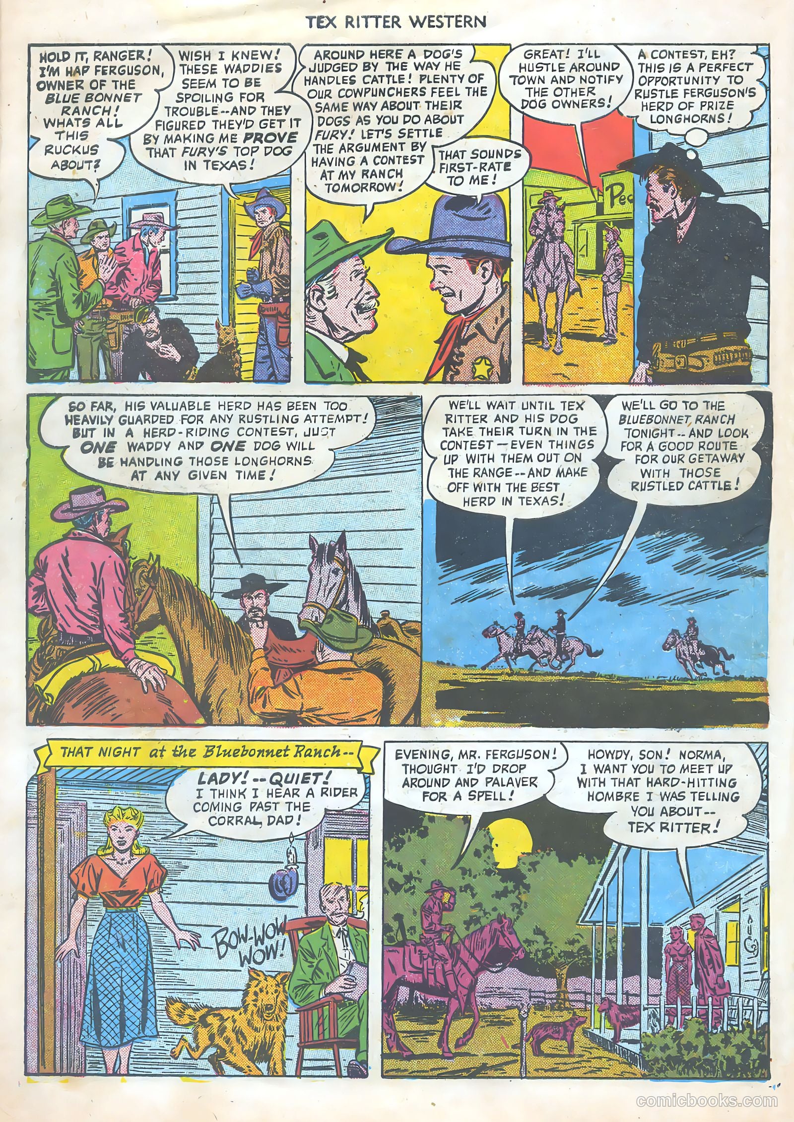 Tex Ritter Western #2 (1950) — page 30 of 36