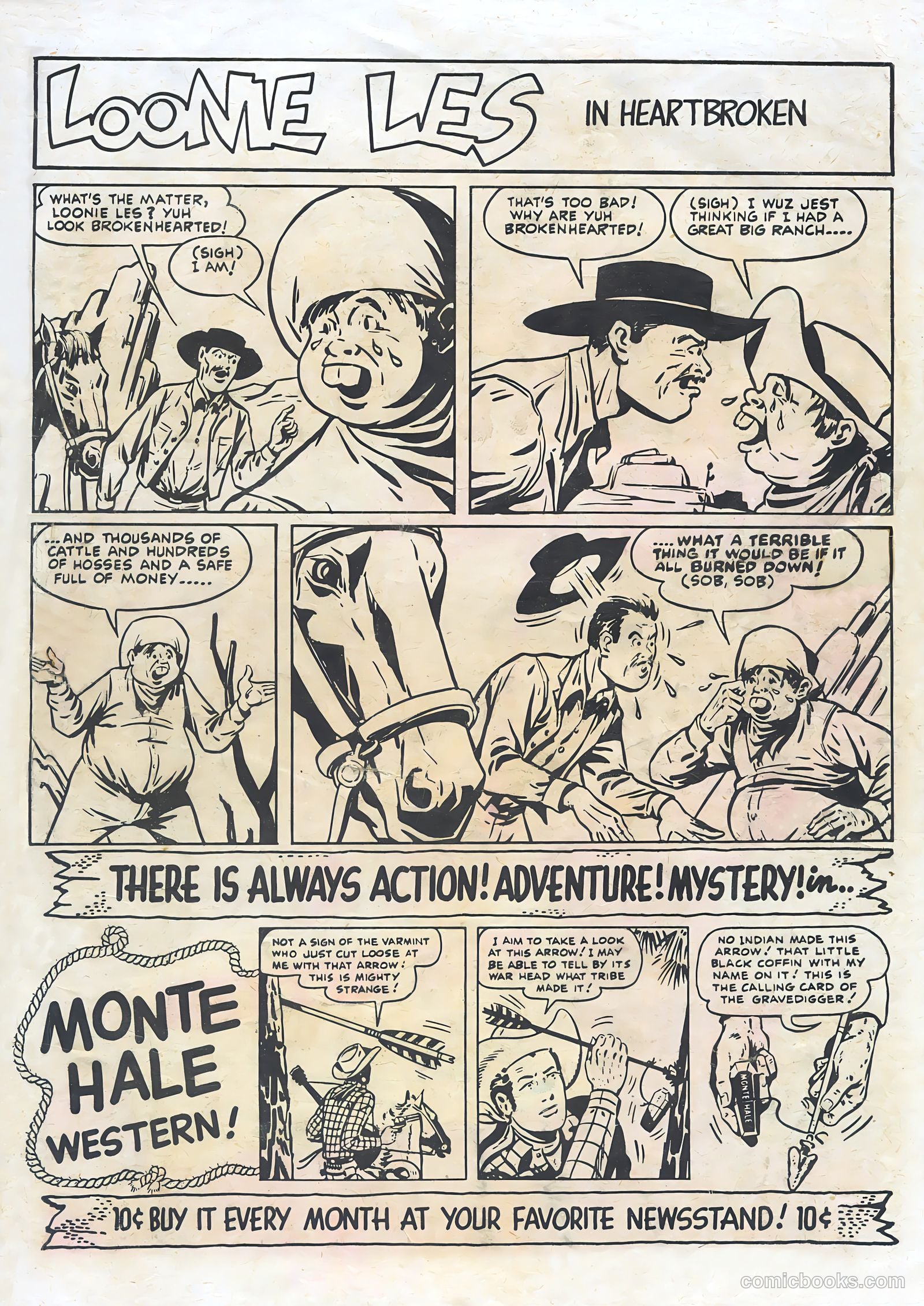Tex Ritter Western #2 (1950) — page 35 of 36