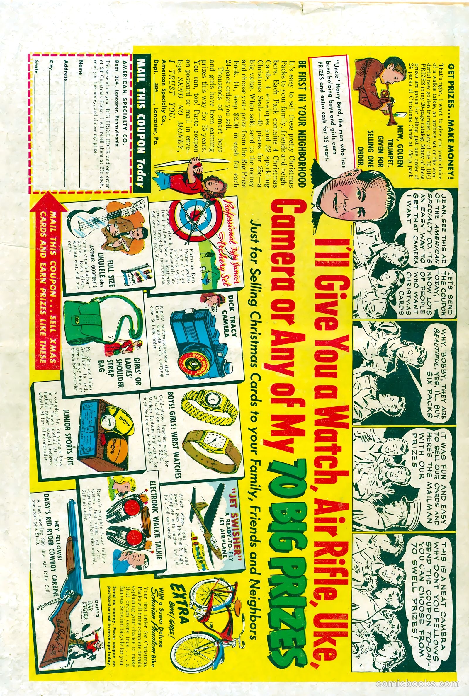 Tex Ritter Western #20 (1954) — page 36 of 36