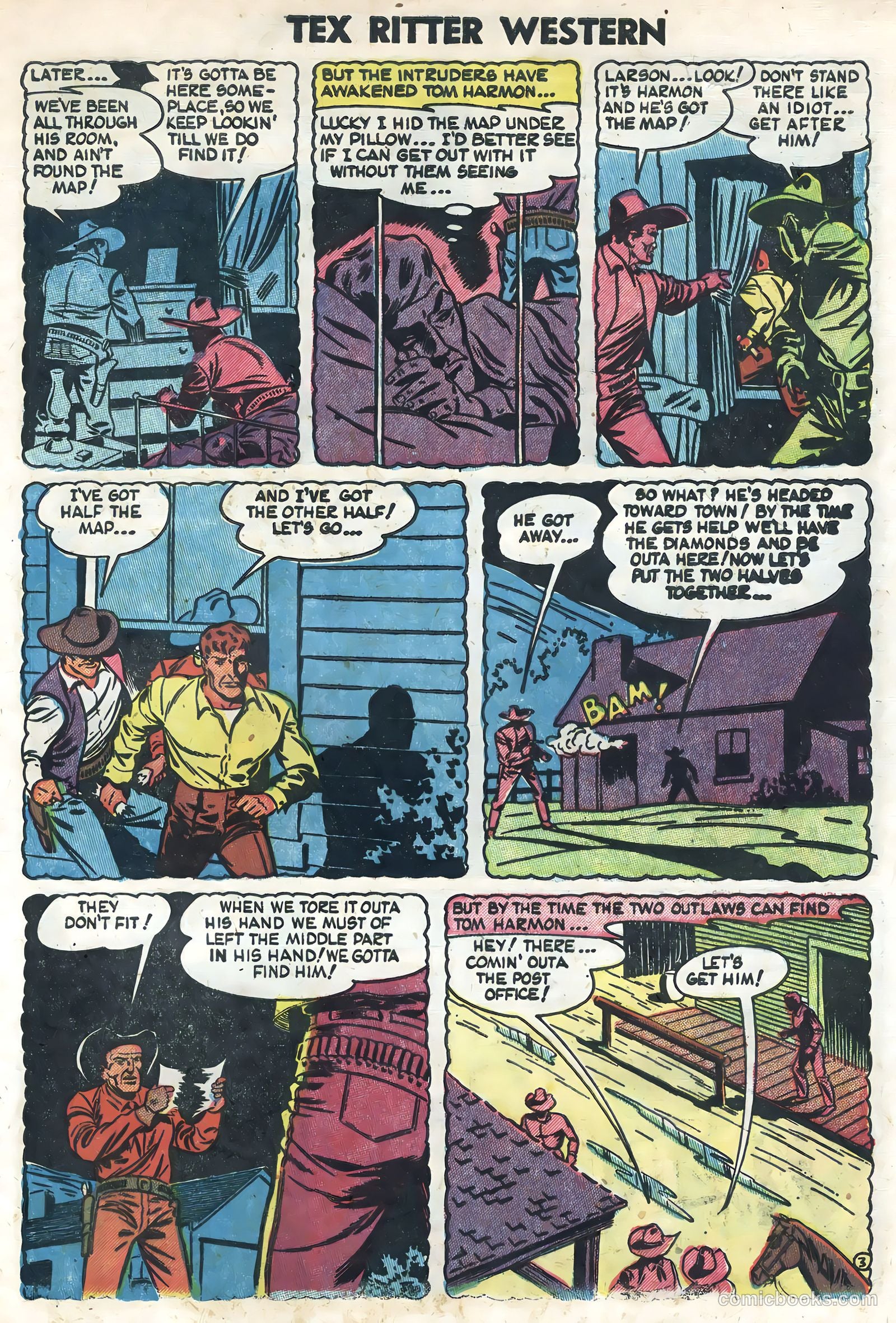 Tex Ritter Western #22 (1954) — page 29 of 36