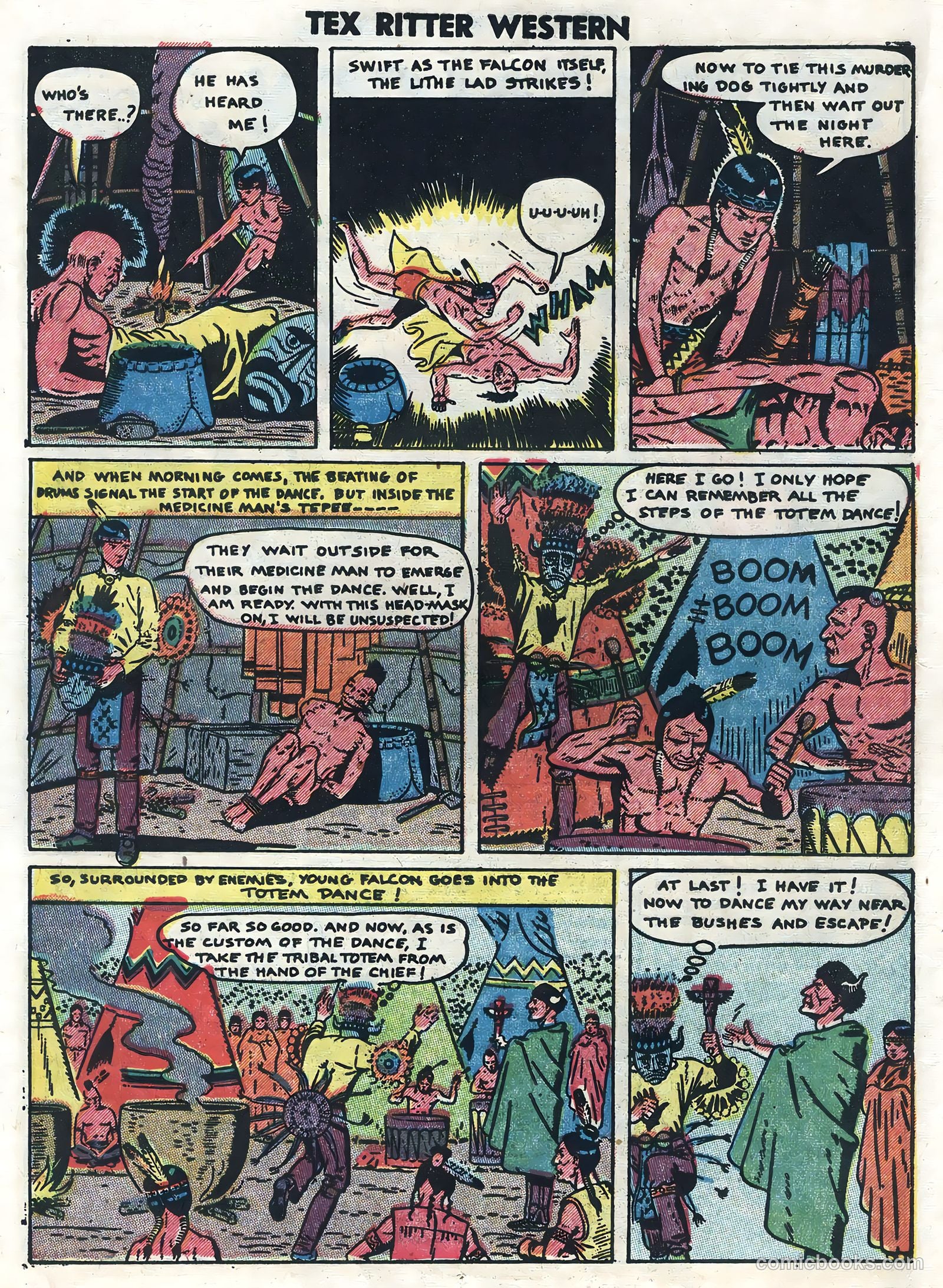 Tex Ritter Western #23 (1954) — page 14 of 36