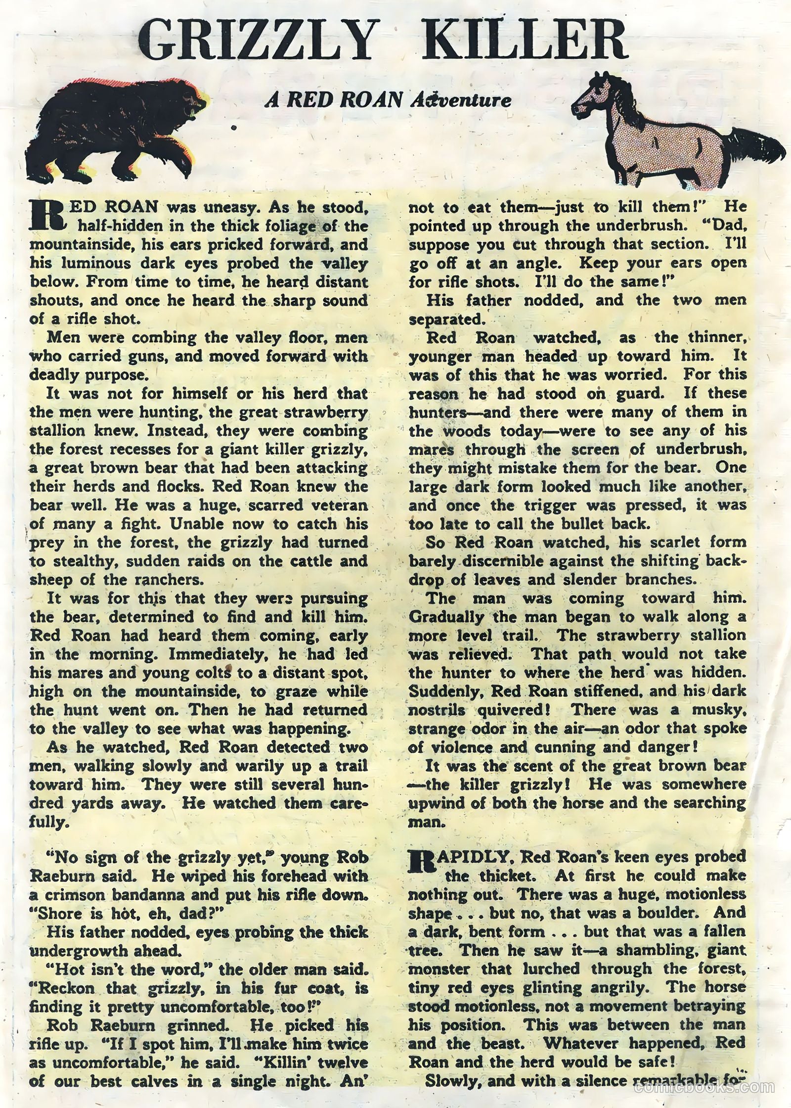 Tex Ritter Western #23 (1954) — page 18 of 36