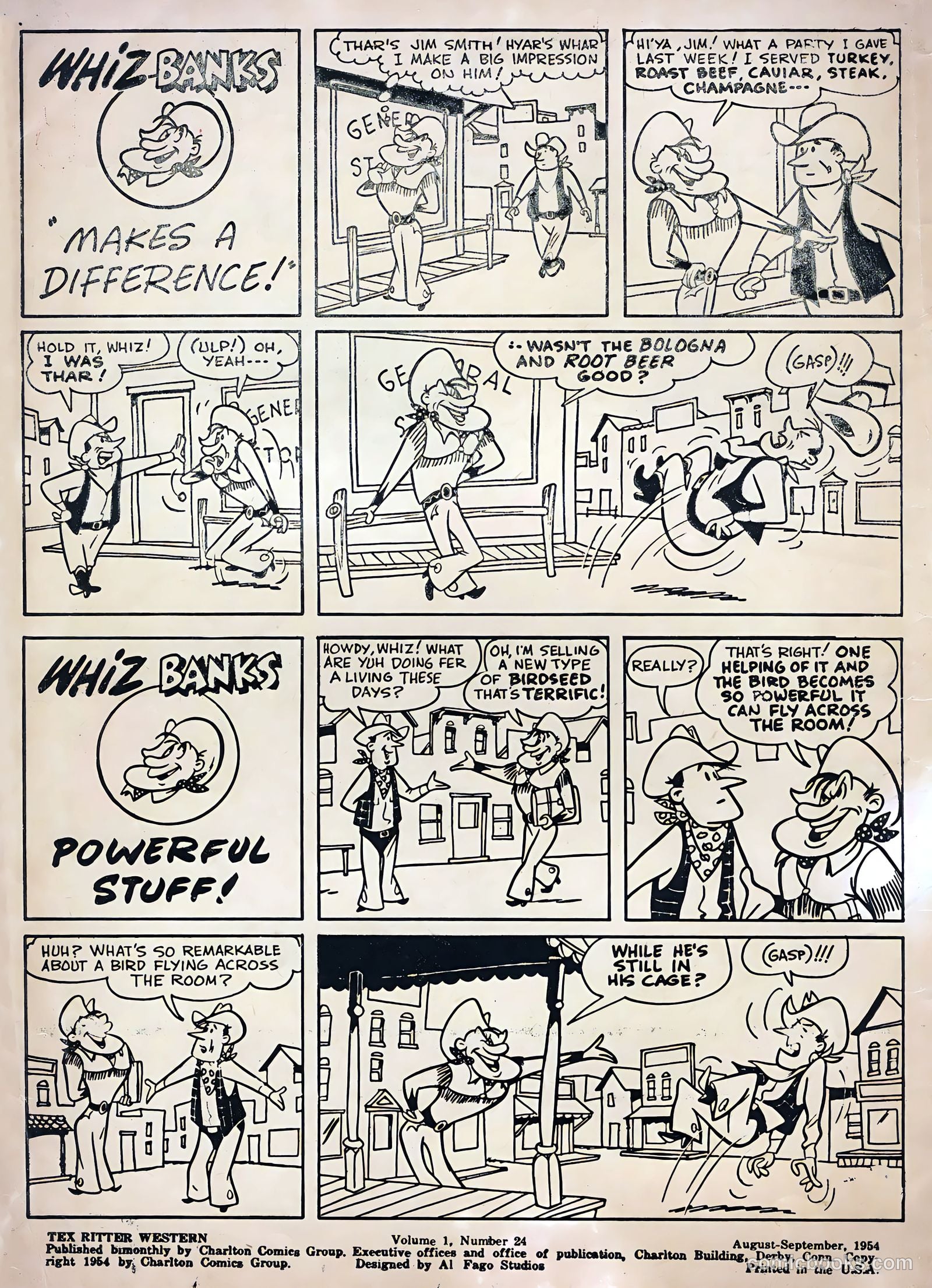 Tex Ritter Western #24 (1954) — page 2 of 36