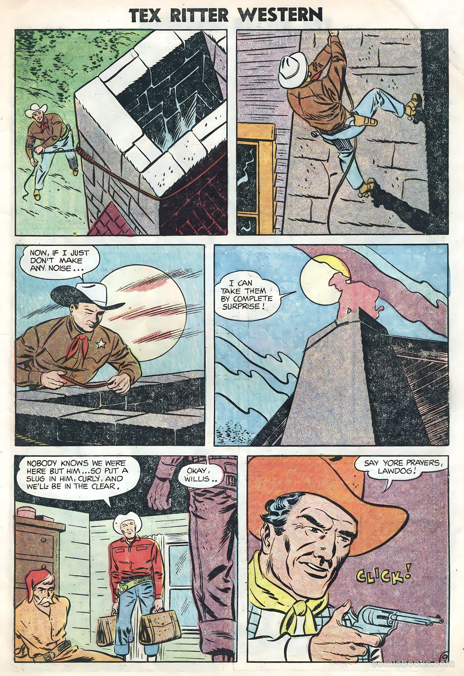Tex Ritter Western #24 (1954) — page 11 of 36