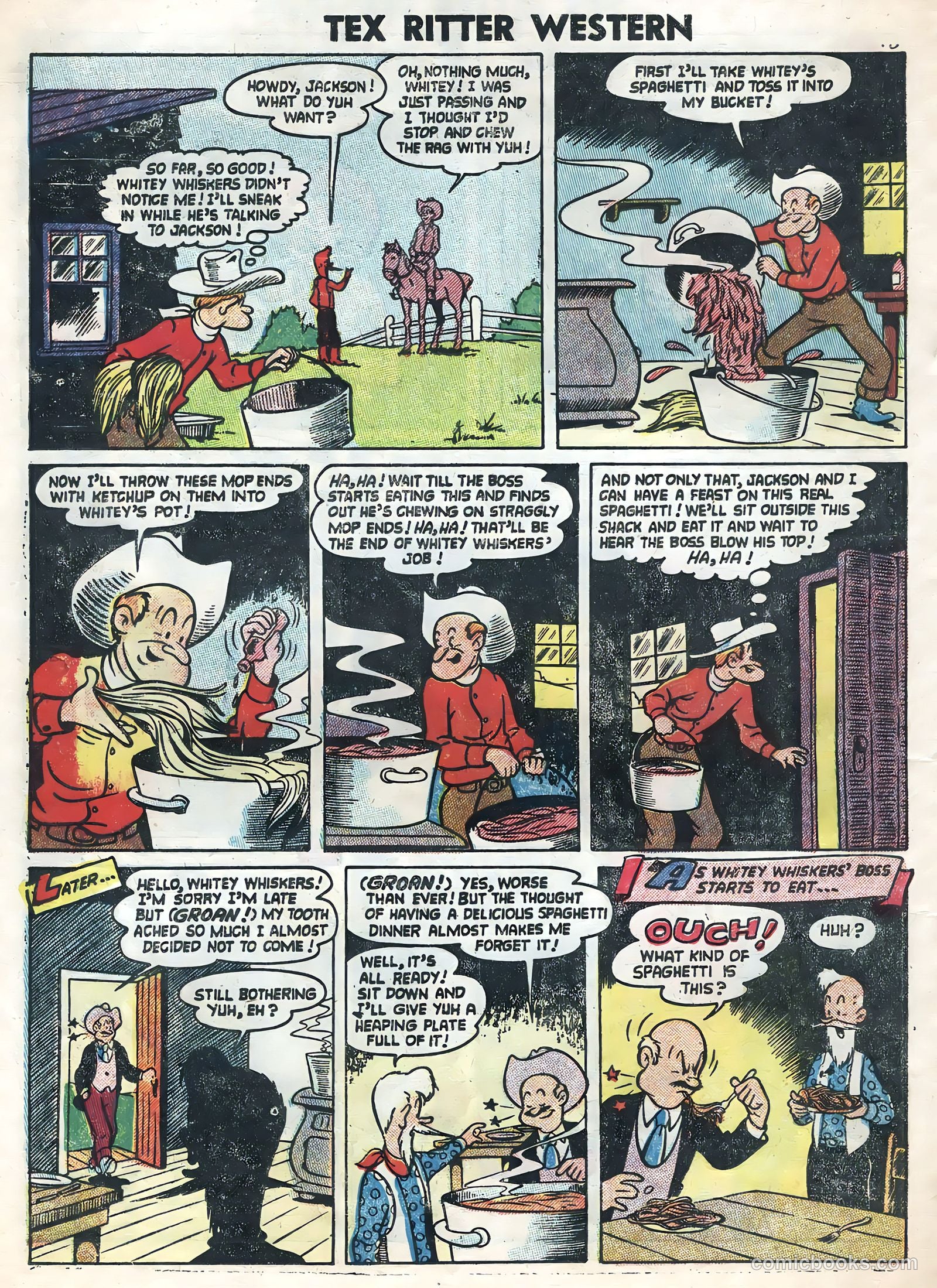 Tex Ritter Western #24 (1954) — page 20 of 36