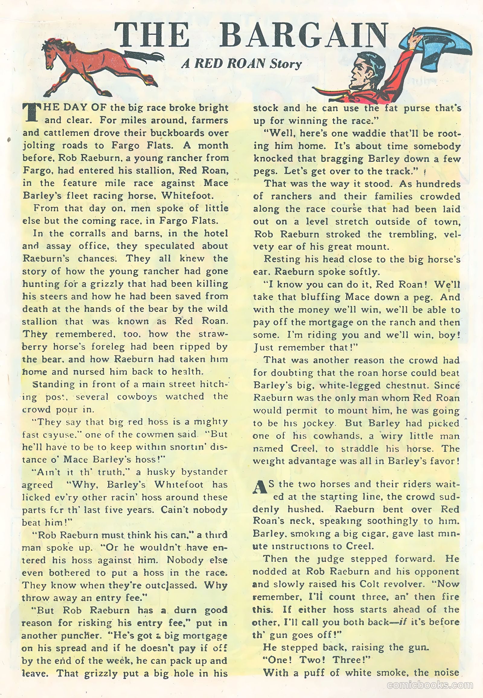 Tex Ritter Western #25 (1954) — page 16 of 36