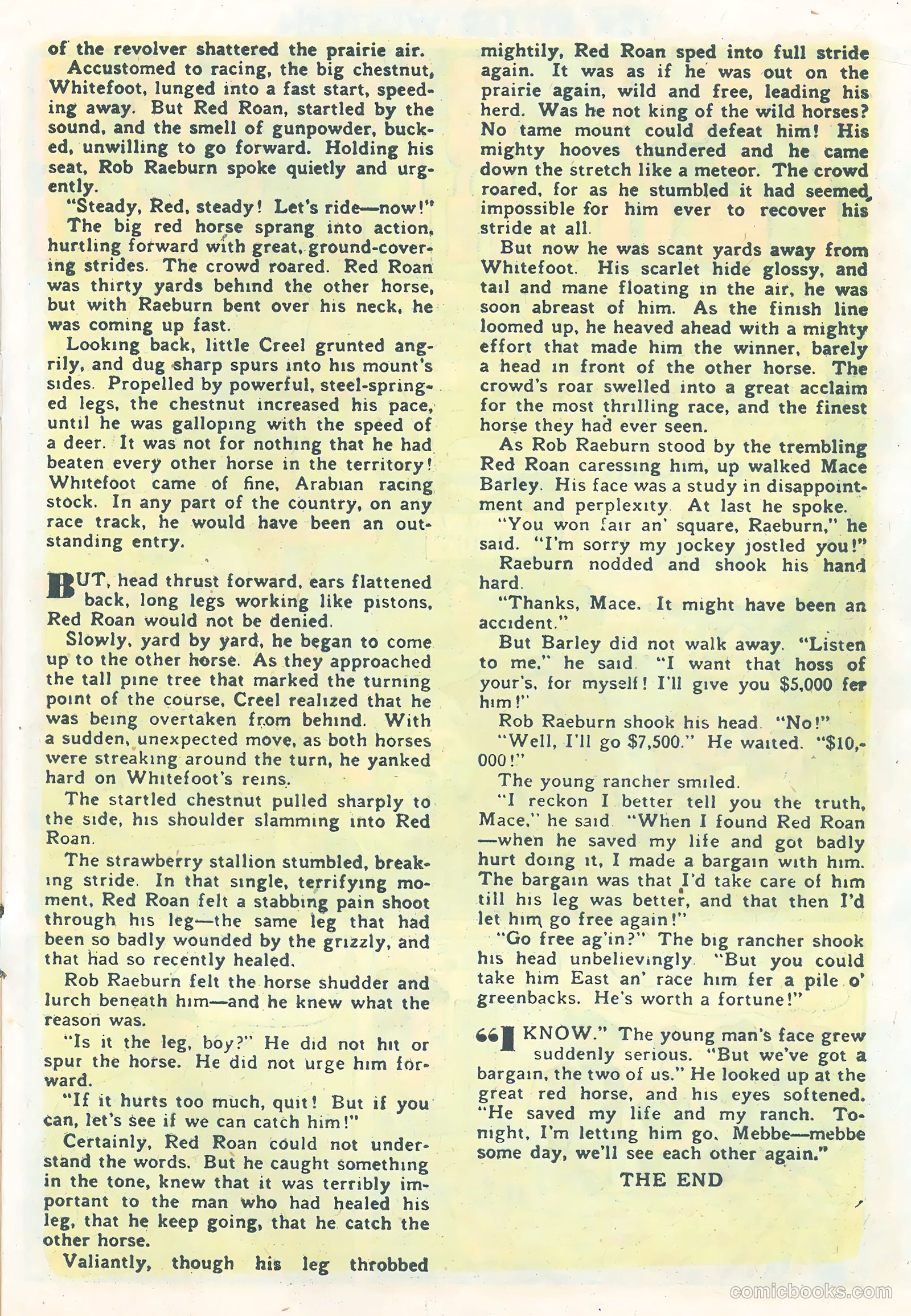 Tex Ritter Western #25 (1954) — page 17 of 36