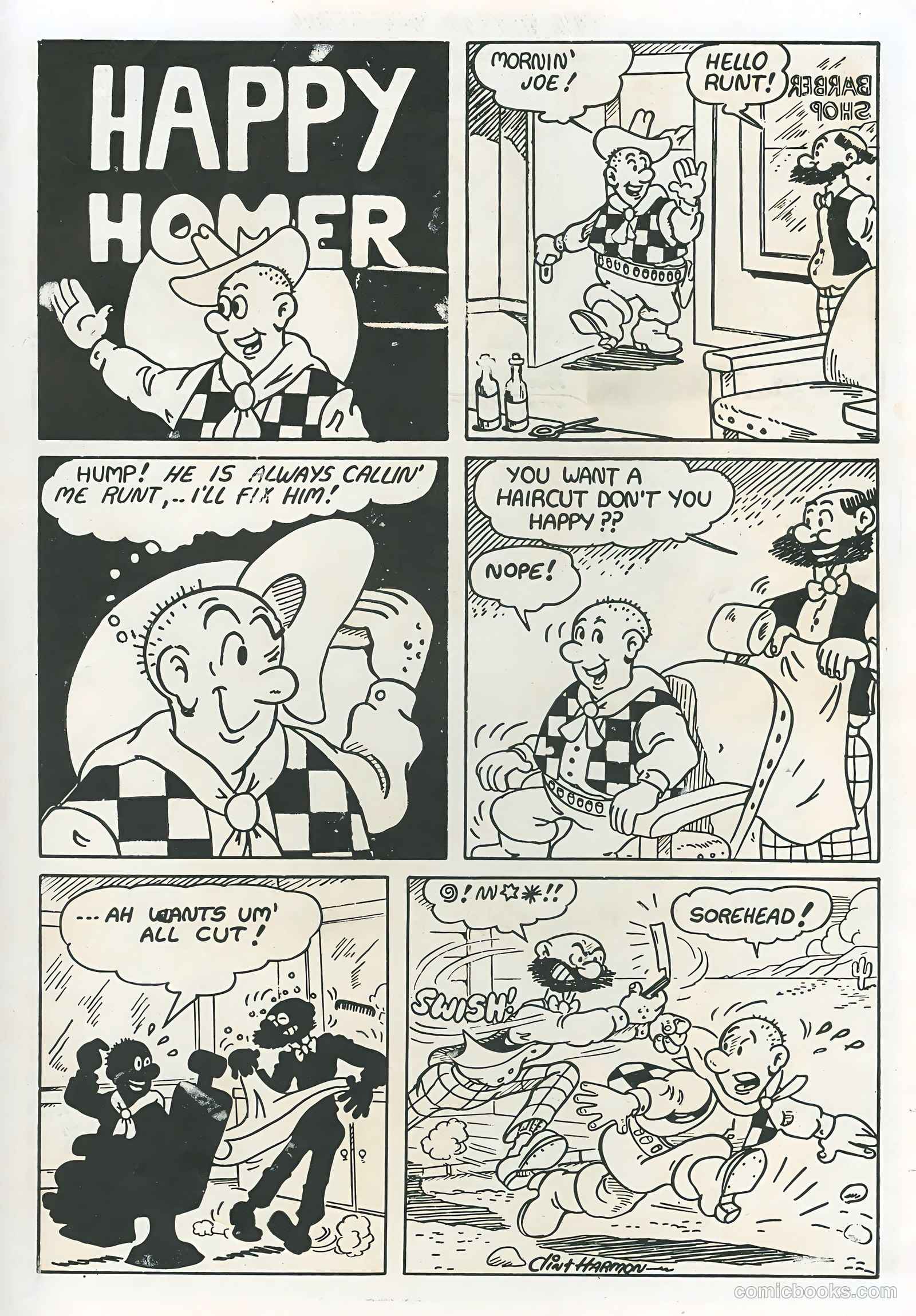 Tex Ritter Western #25 (1954) — page 35 of 36