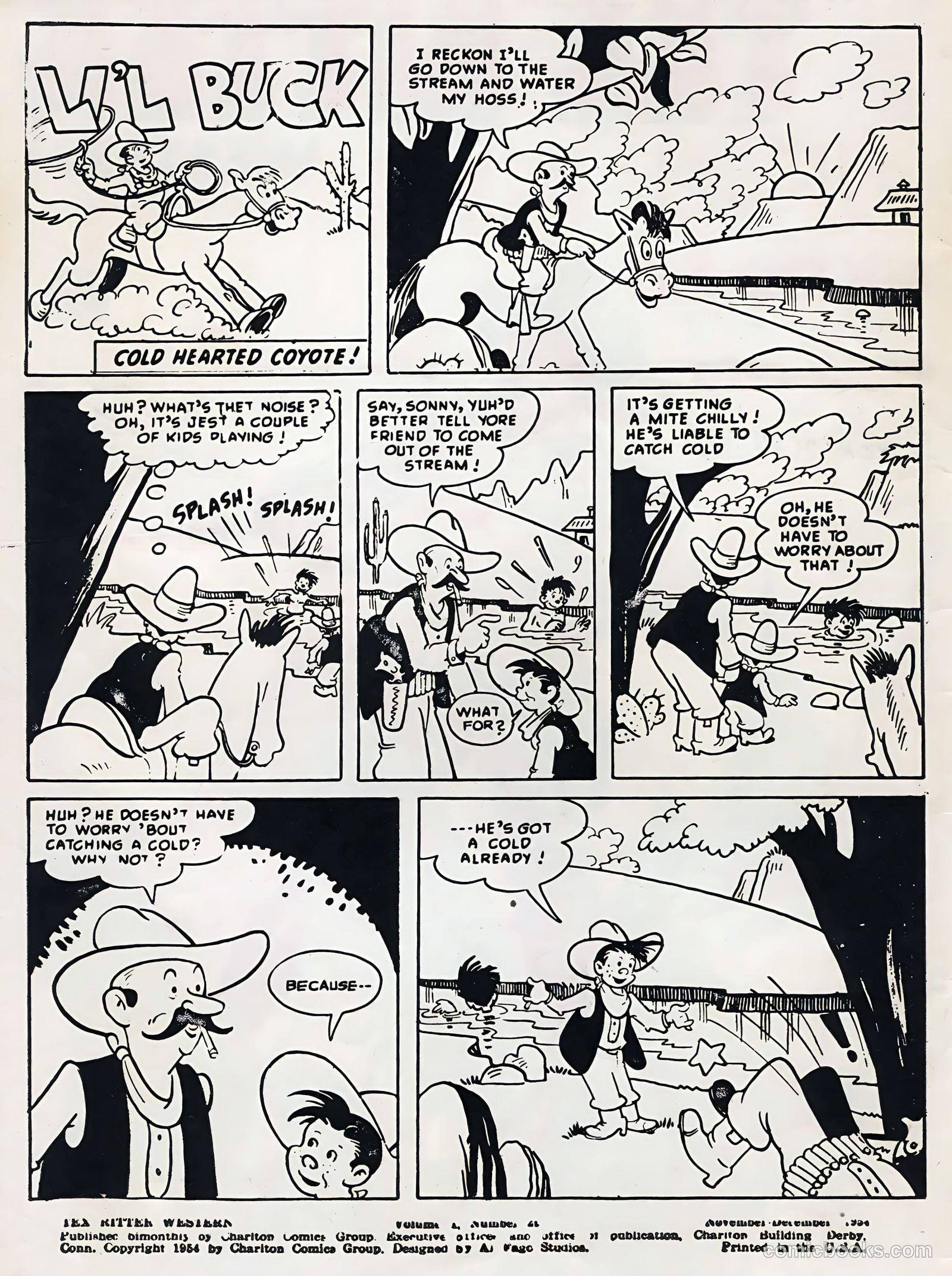 Tex Ritter Western #26 (1954) — page 2 of 36
