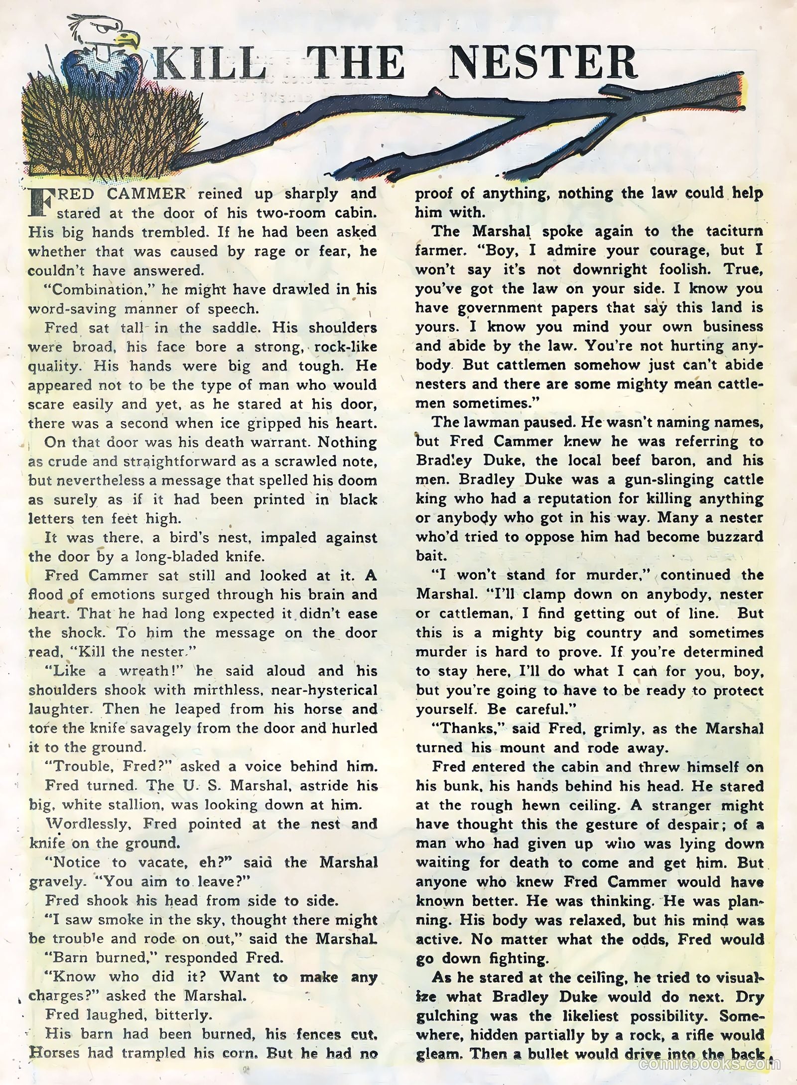 Tex Ritter Western #26 (1954) — page 14 of 36