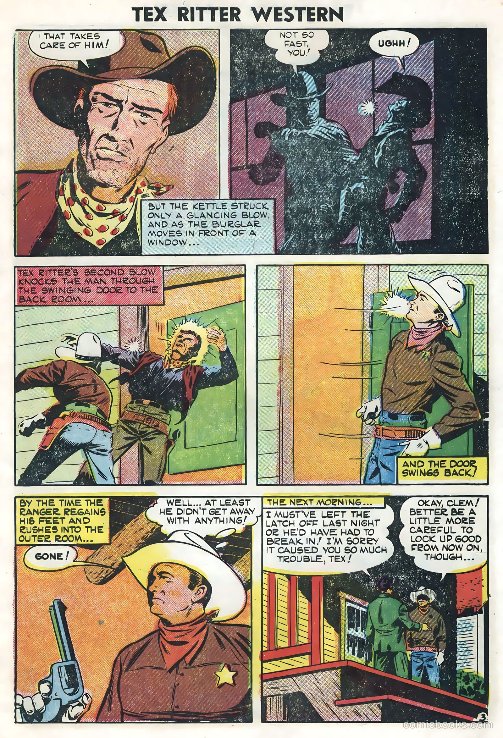 Tex Ritter Western #27 (1955) — page 5 of 36