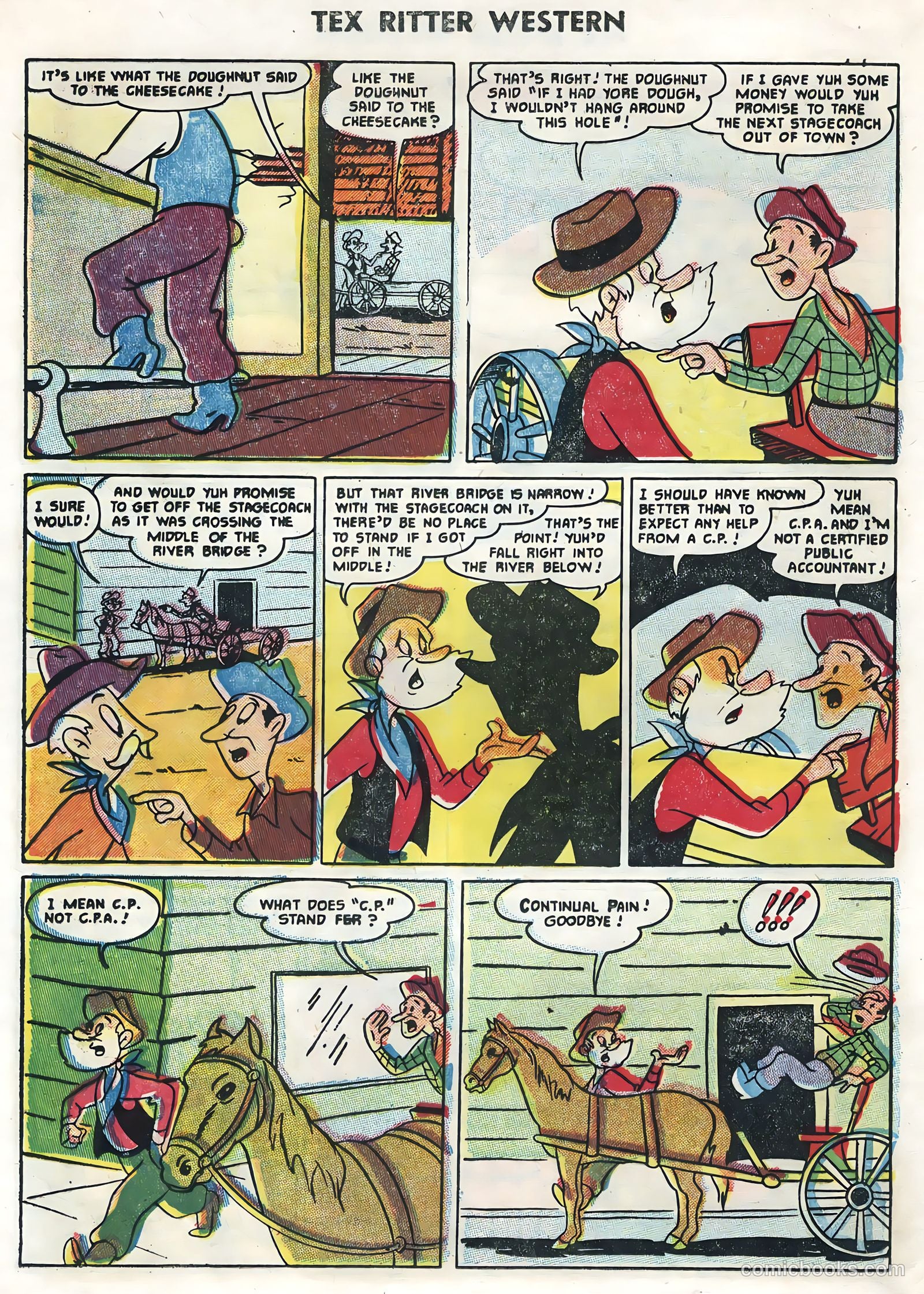 Tex Ritter Western #27 (1955) — page 16 of 36