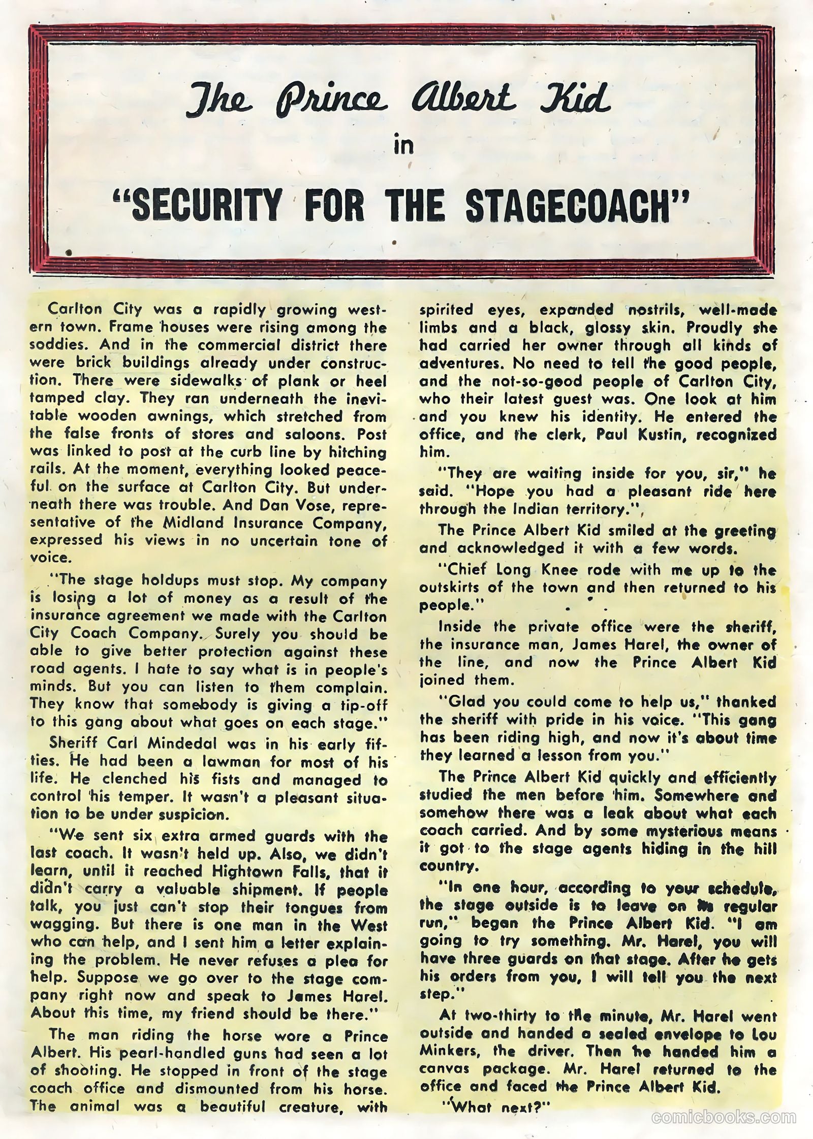 Tex Ritter Western #27 (1955) — page 17 of 36