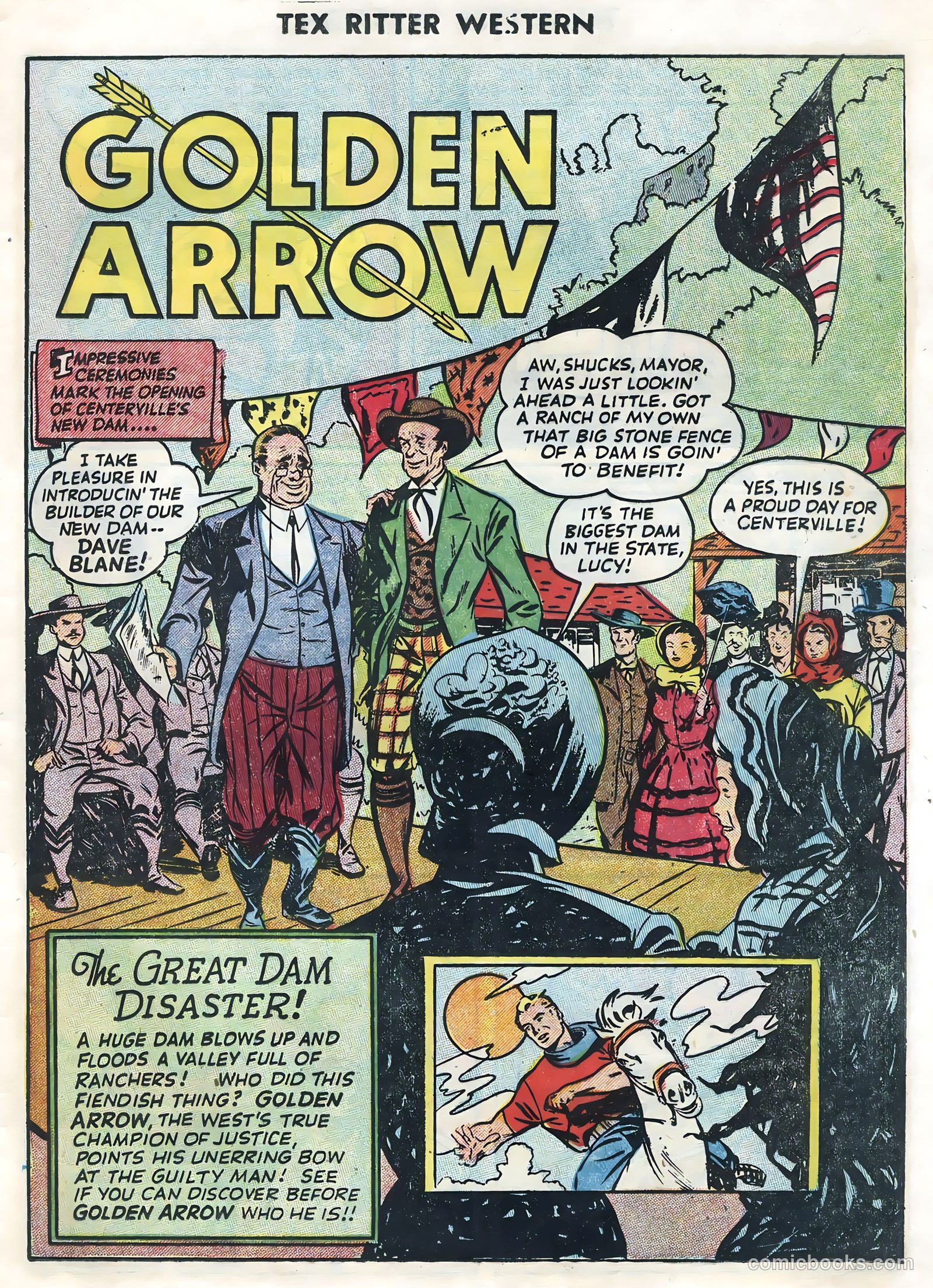 Tex Ritter Western #27 (1955) — page 25 of 36