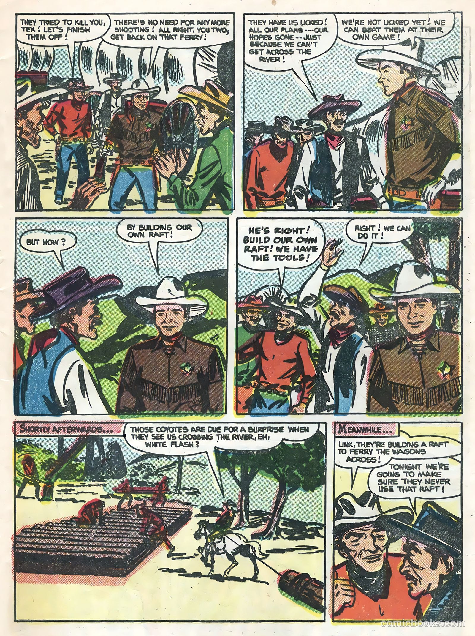 Tex Ritter Western #29 (1955) — page 5 of 36