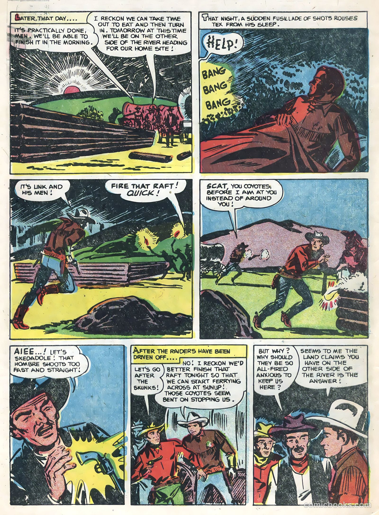 Tex Ritter Western #29 (1955) — page 6 of 36