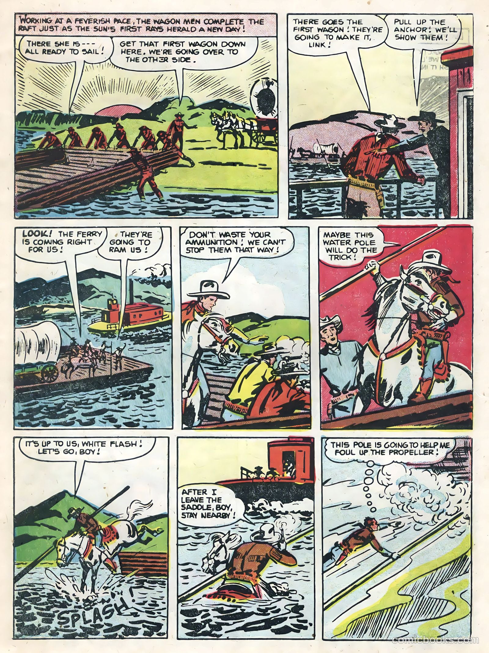 Tex Ritter Western #29 (1955) — page 7 of 36