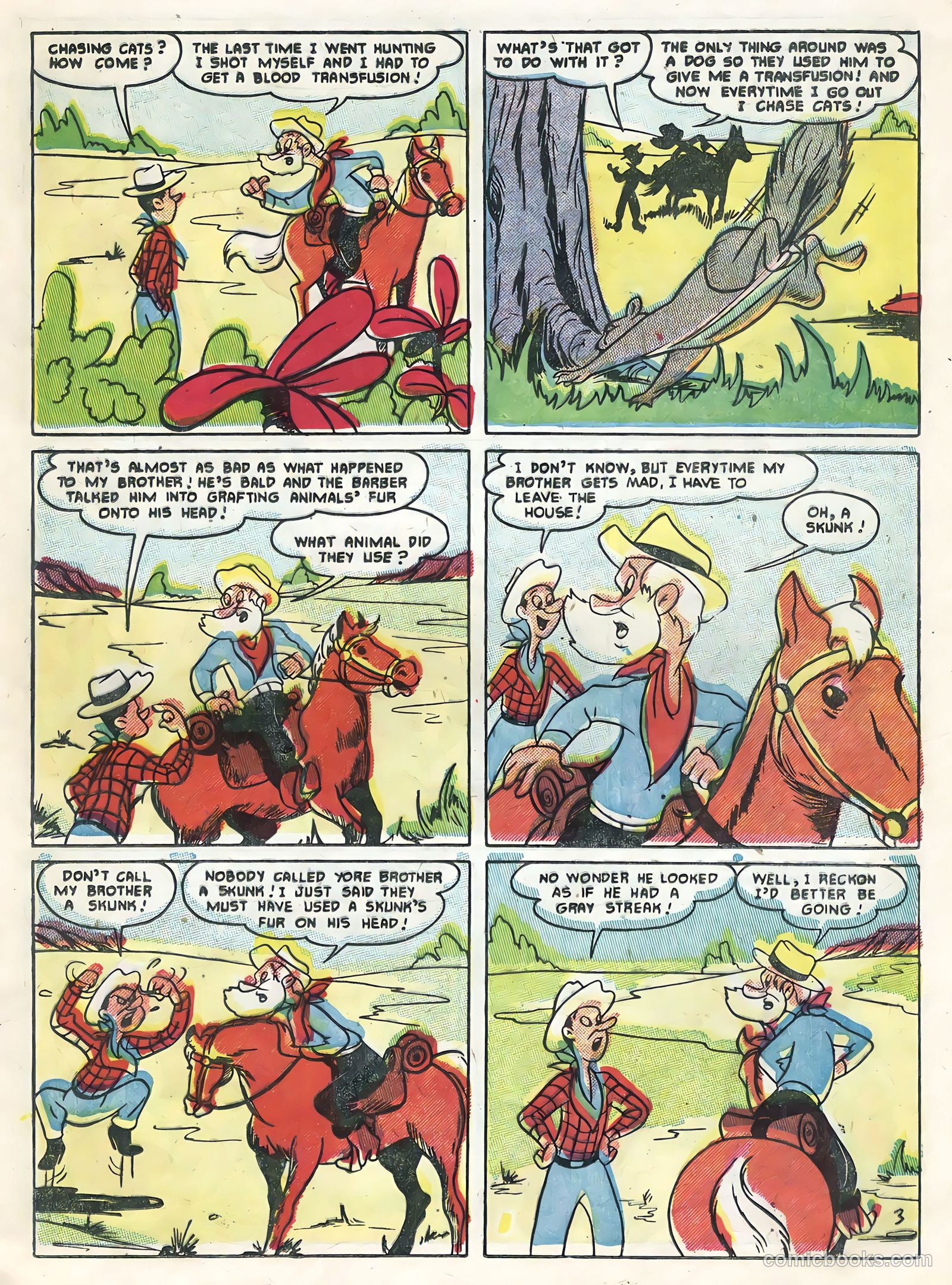 Tex Ritter Western #29 (1955) — page 13 of 36