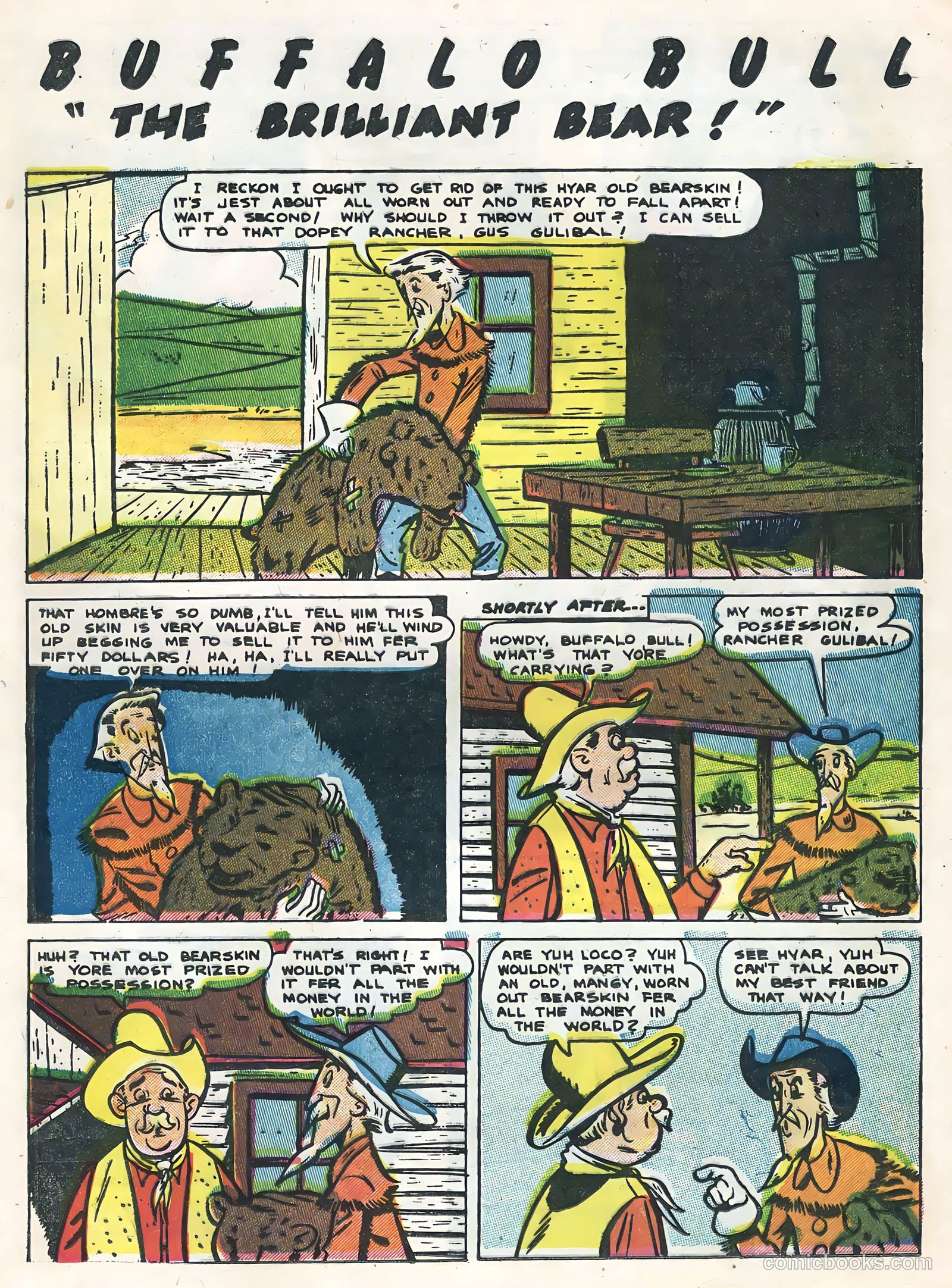 Tex Ritter Western #29 (1955) — page 25 of 36
