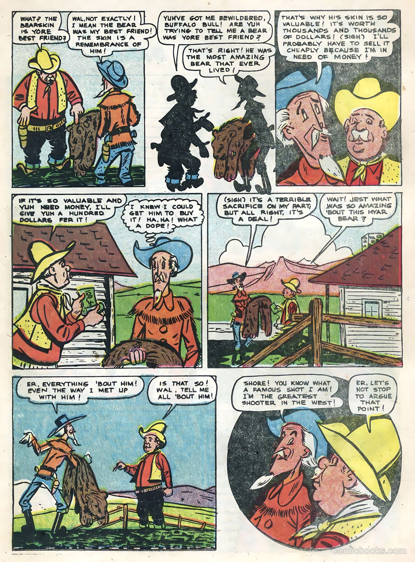 Tex Ritter Western #29 (1955) — page 26 of 36