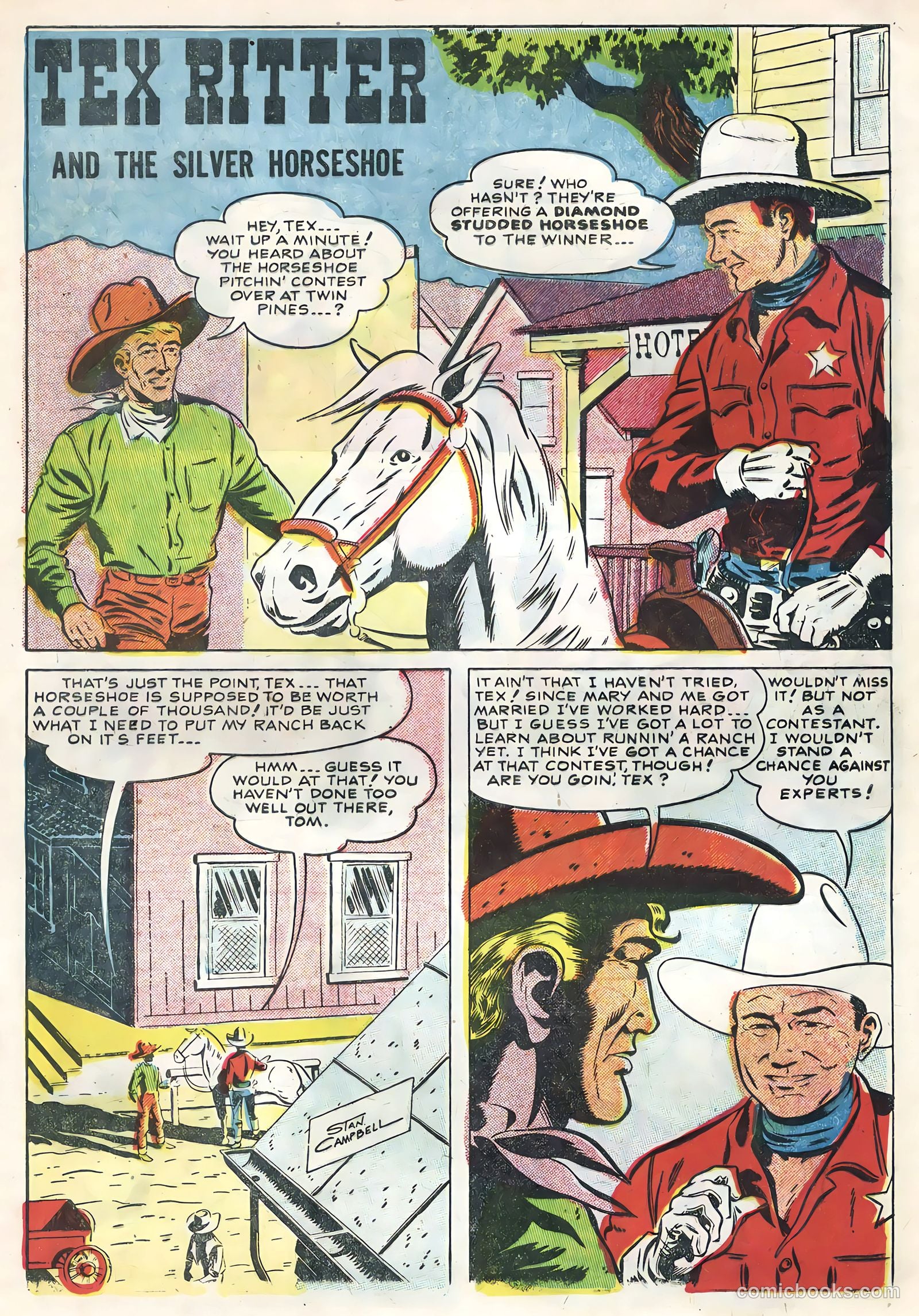 Tex Ritter Western #29 (1955) — page 29 of 36
