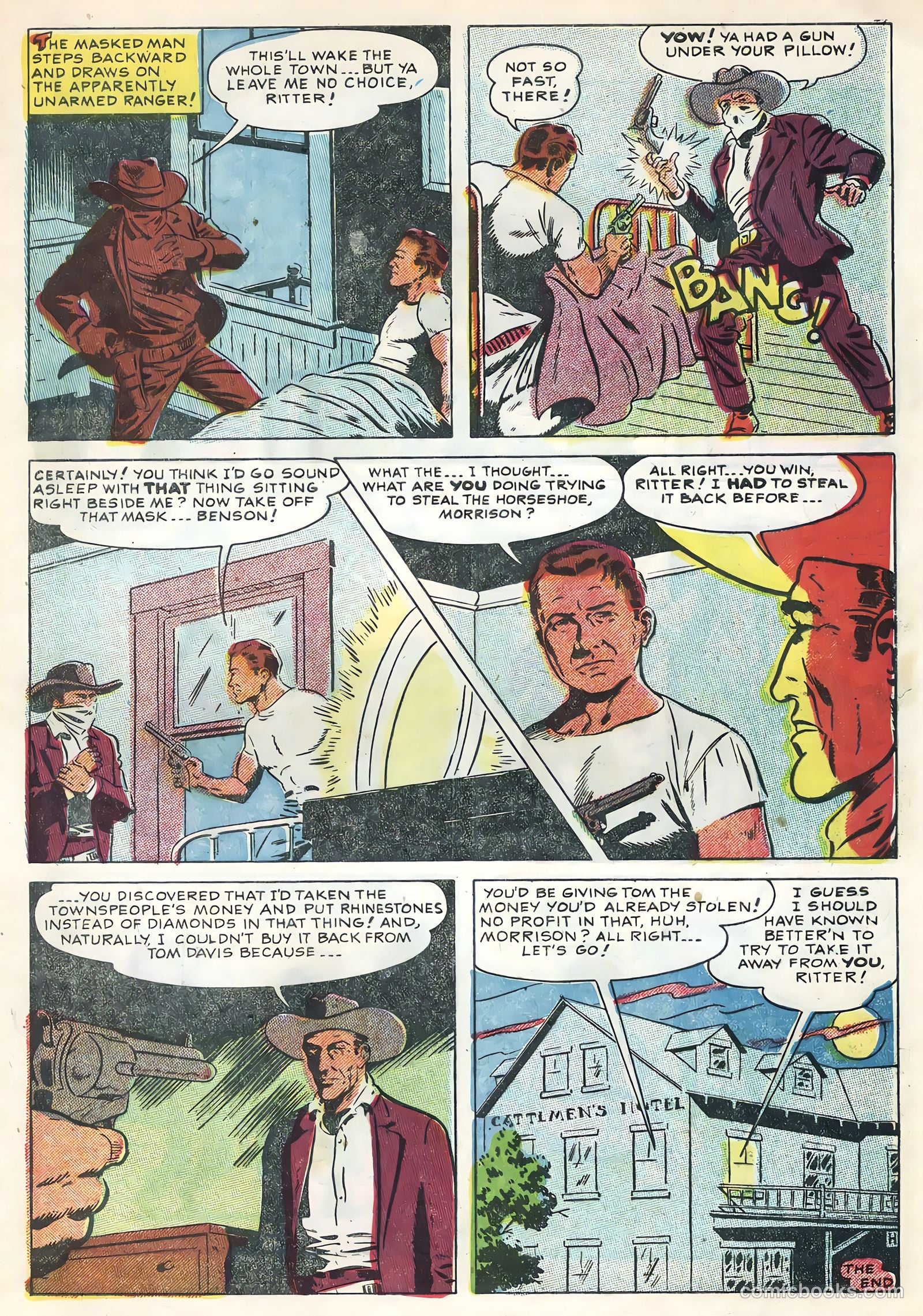 Tex Ritter Western #29 (1955) — page 33 of 36