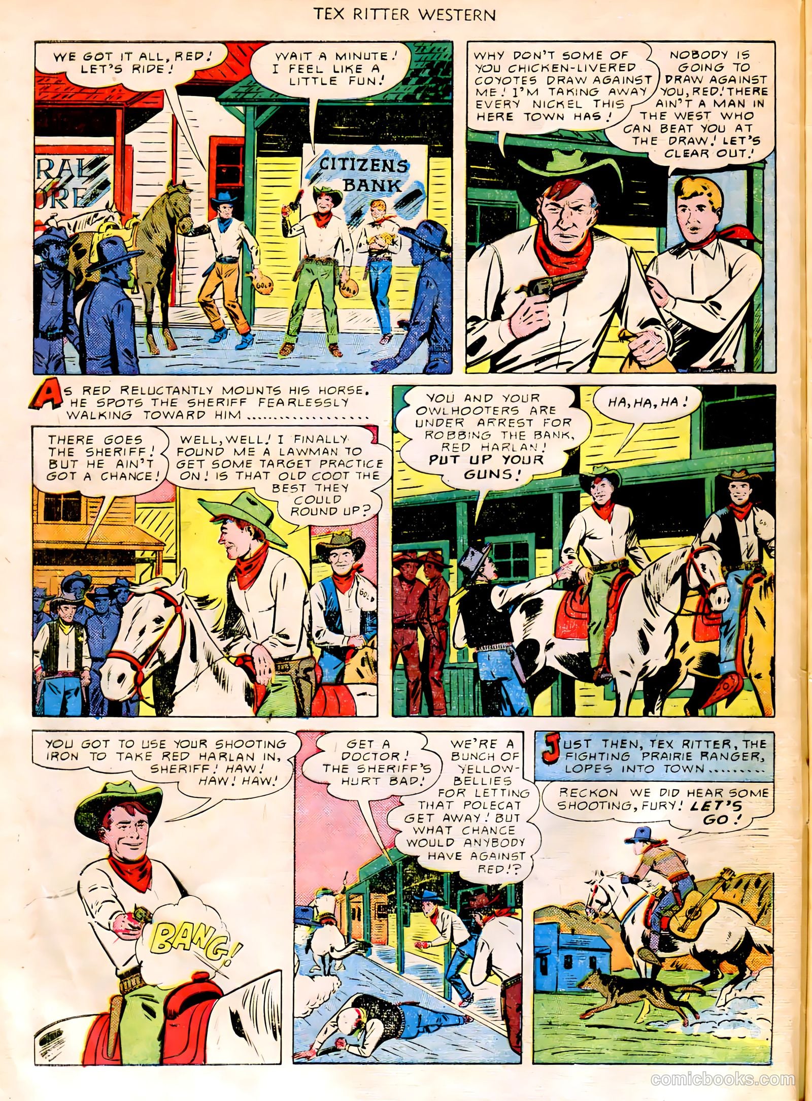 Tex Ritter Western #3 (1951) — page 4 of 36