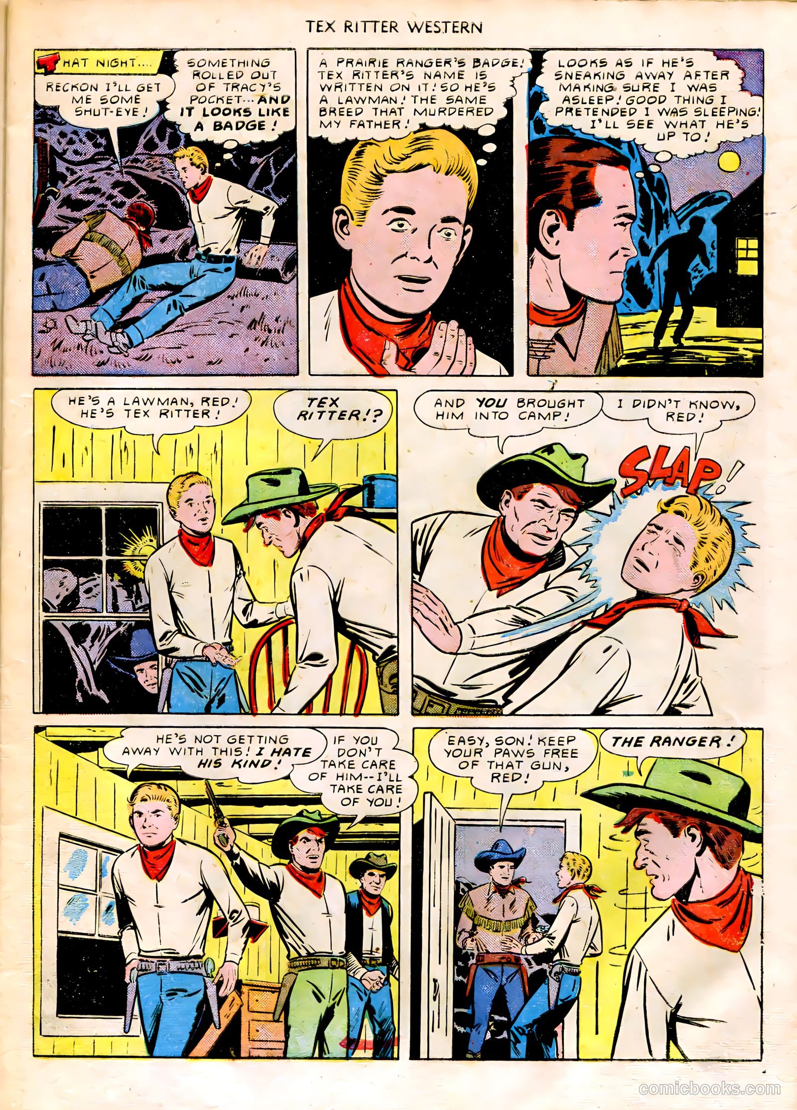 Tex Ritter Western #3 (1951) — page 9 of 36