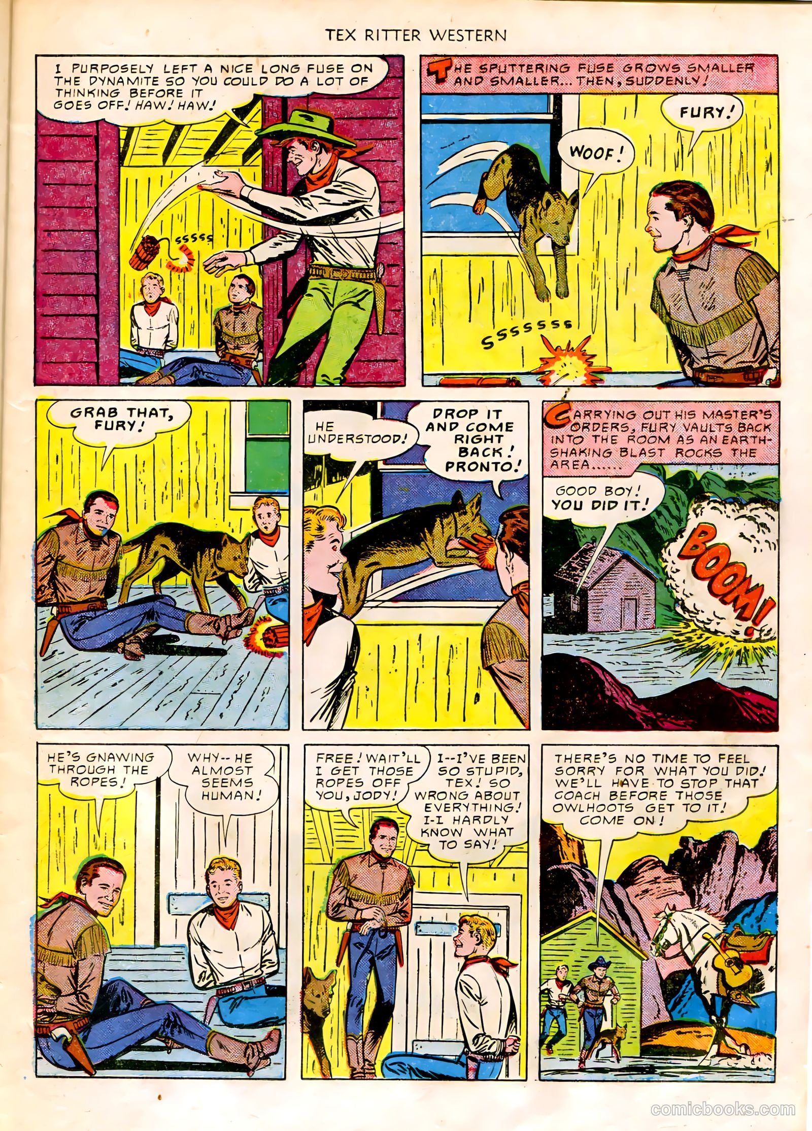 Tex Ritter Western #3 (1951) — page 11 of 36