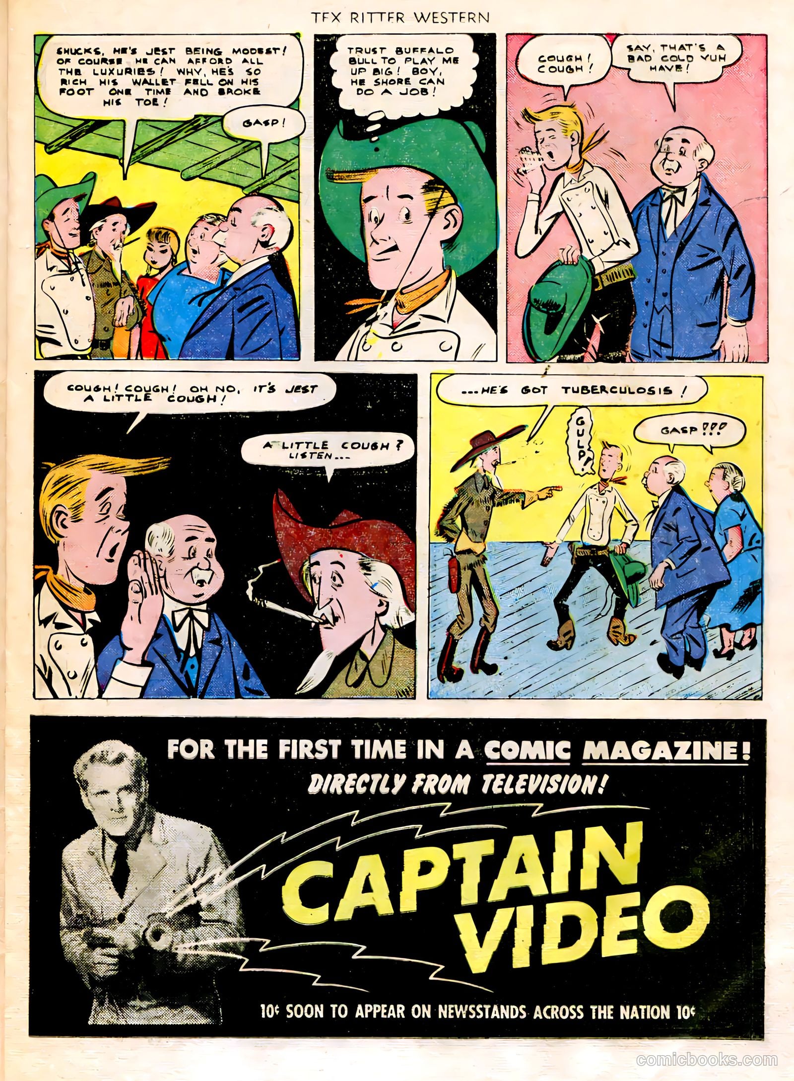 Tex Ritter Western #3 (1951) — page 17 of 36