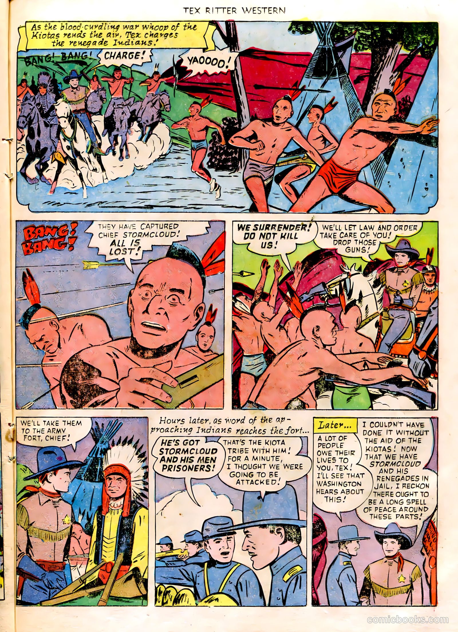 Tex Ritter Western #3 (1951) — page 25 of 36
