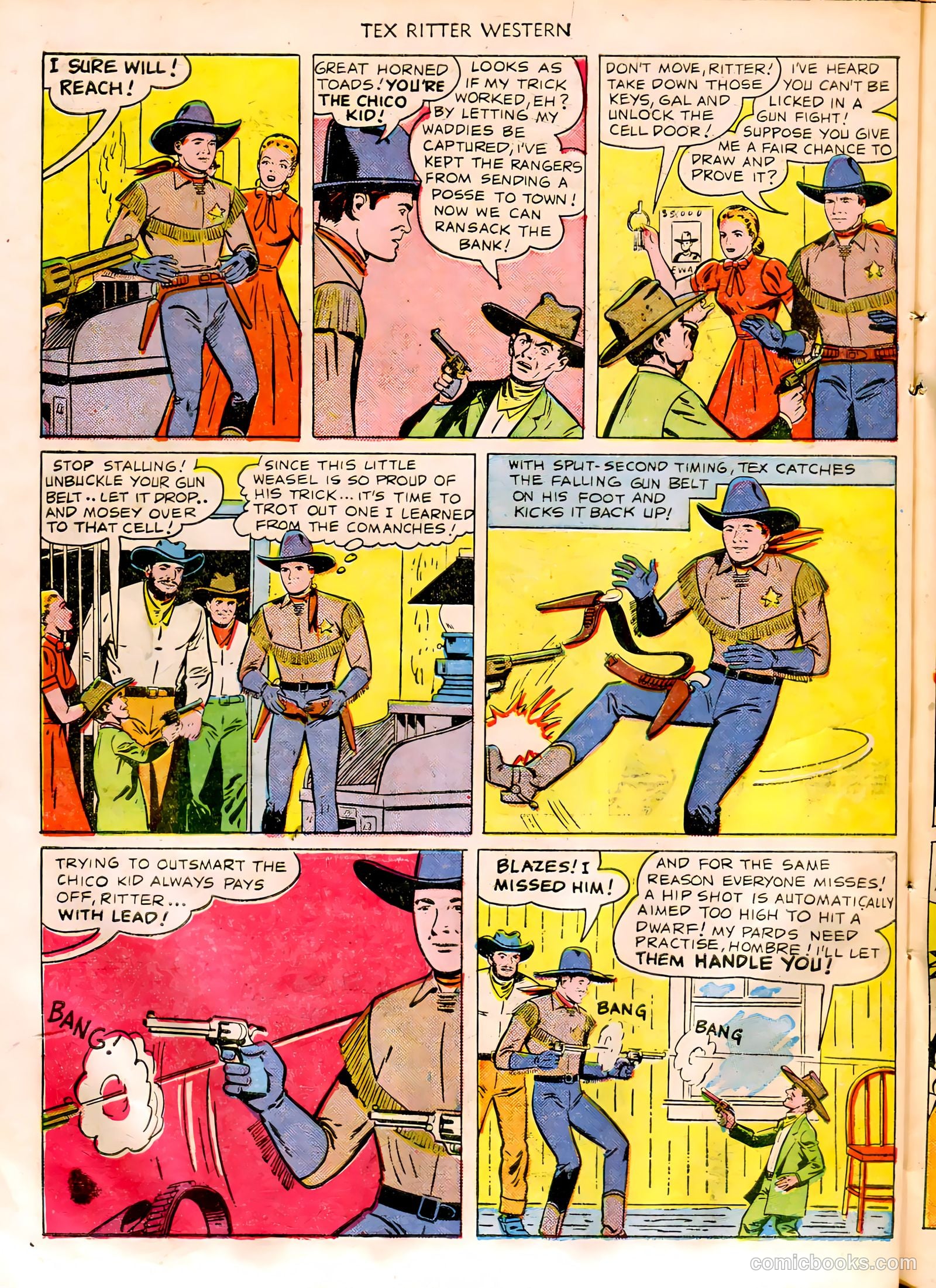 Tex Ritter Western #3 (1951) — page 30 of 36