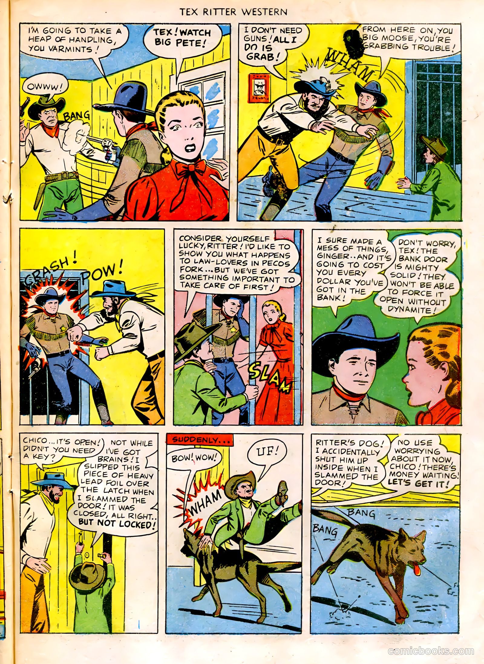 Tex Ritter Western #3 (1951) — page 31 of 36