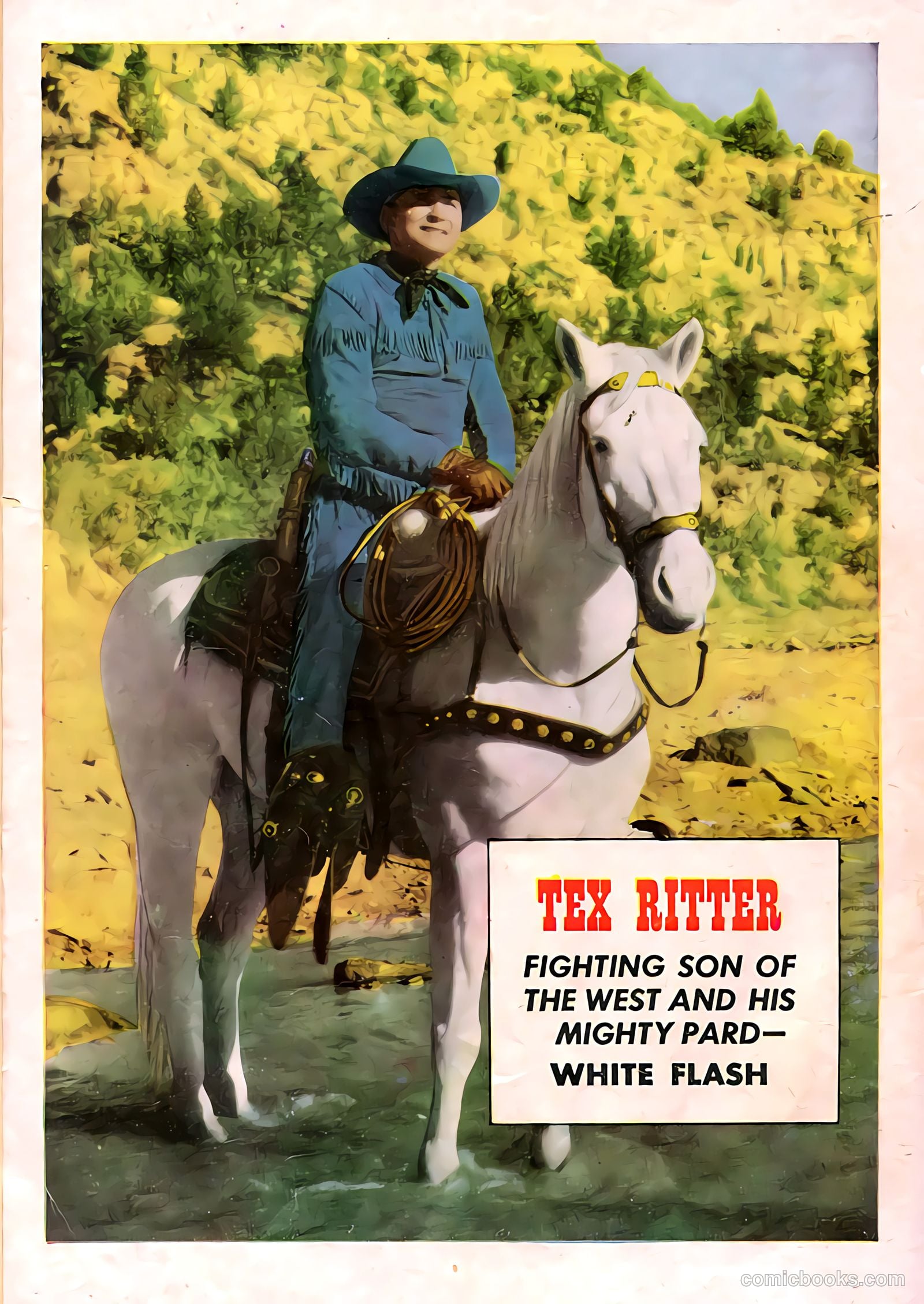 Tex Ritter Western #3 (1951) — page 36 of 36