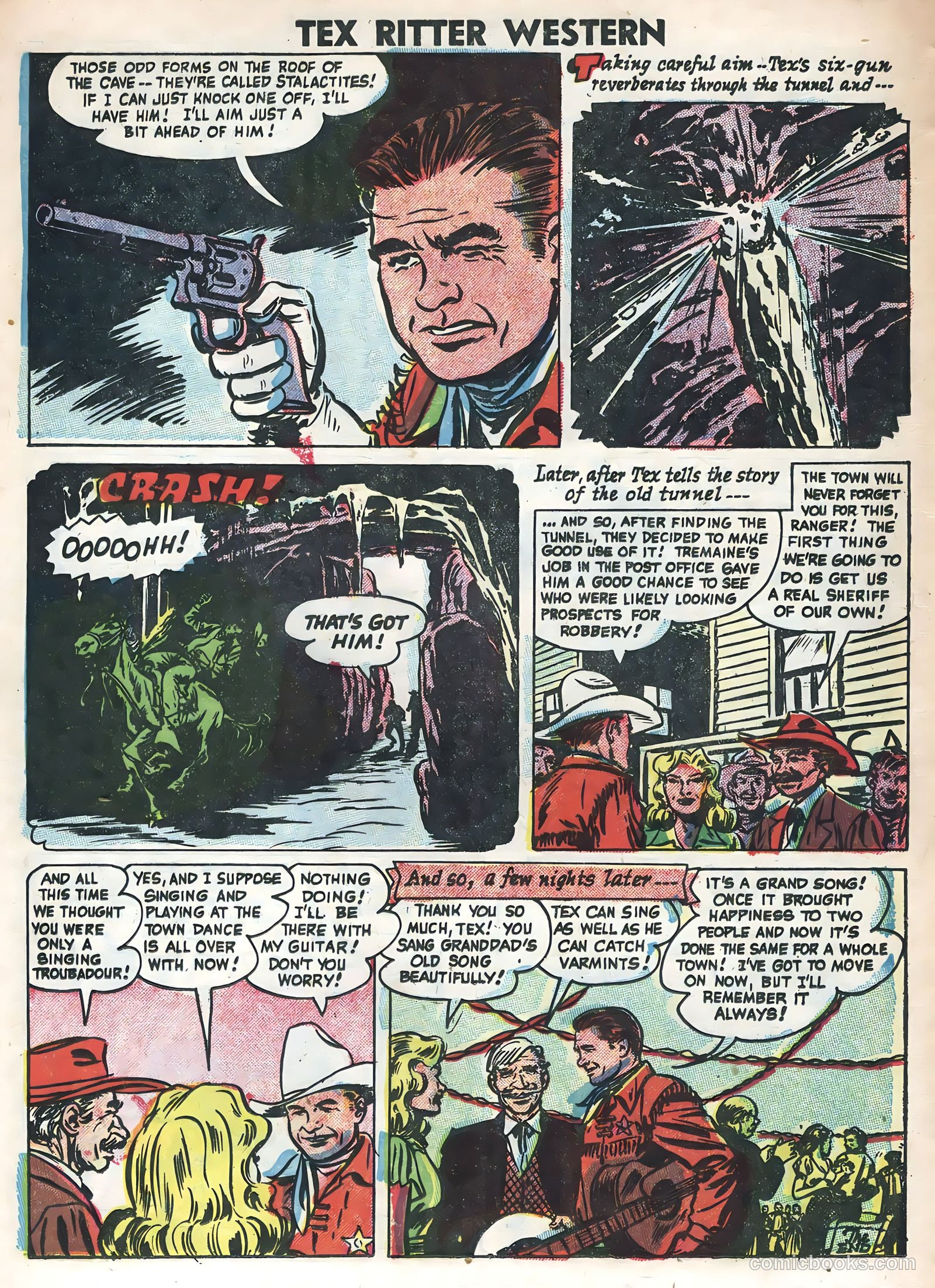 Tex Ritter Western #31 (1955) — page 12 of 36