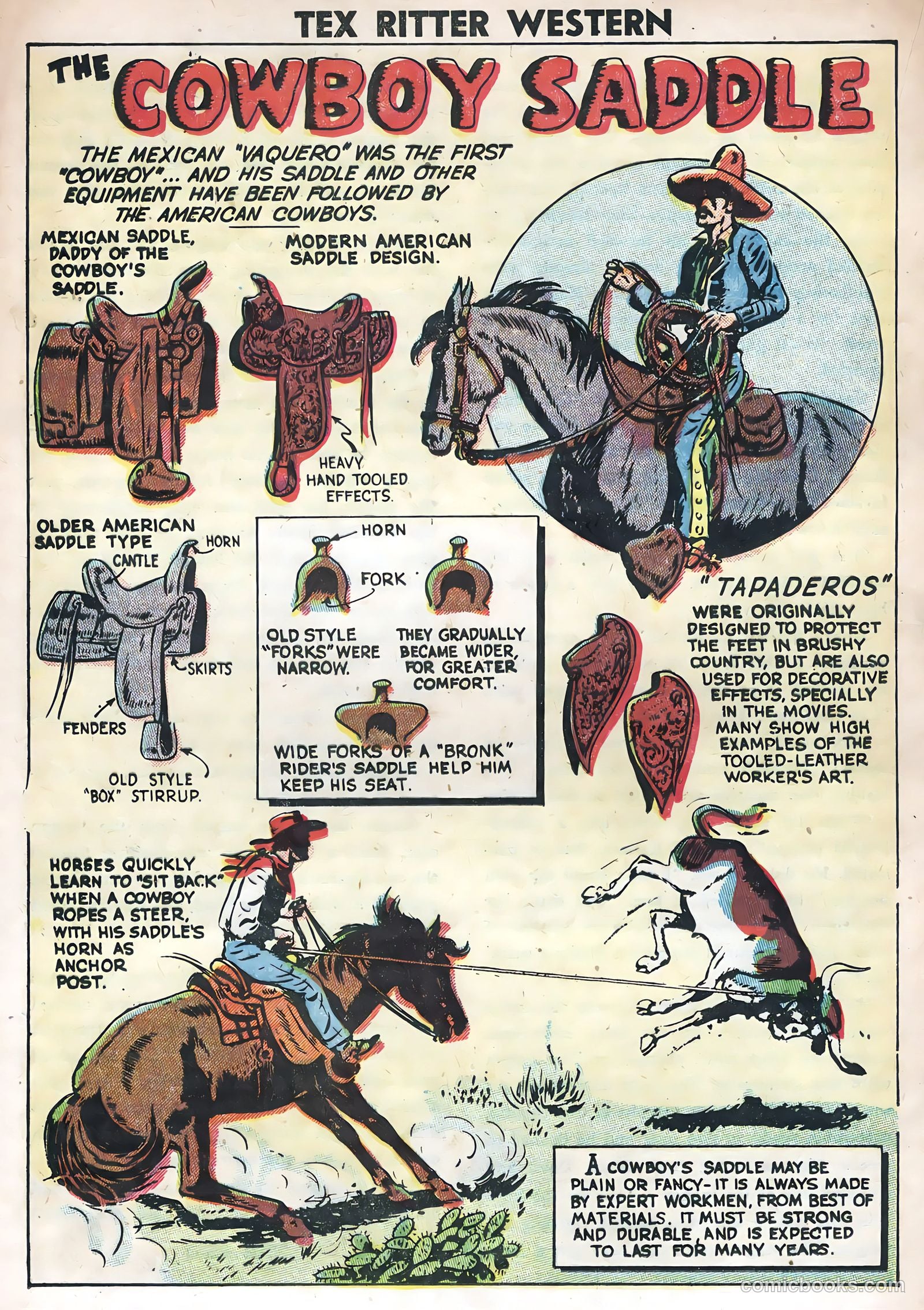 Tex Ritter Western #31 (1955) — page 20 of 36